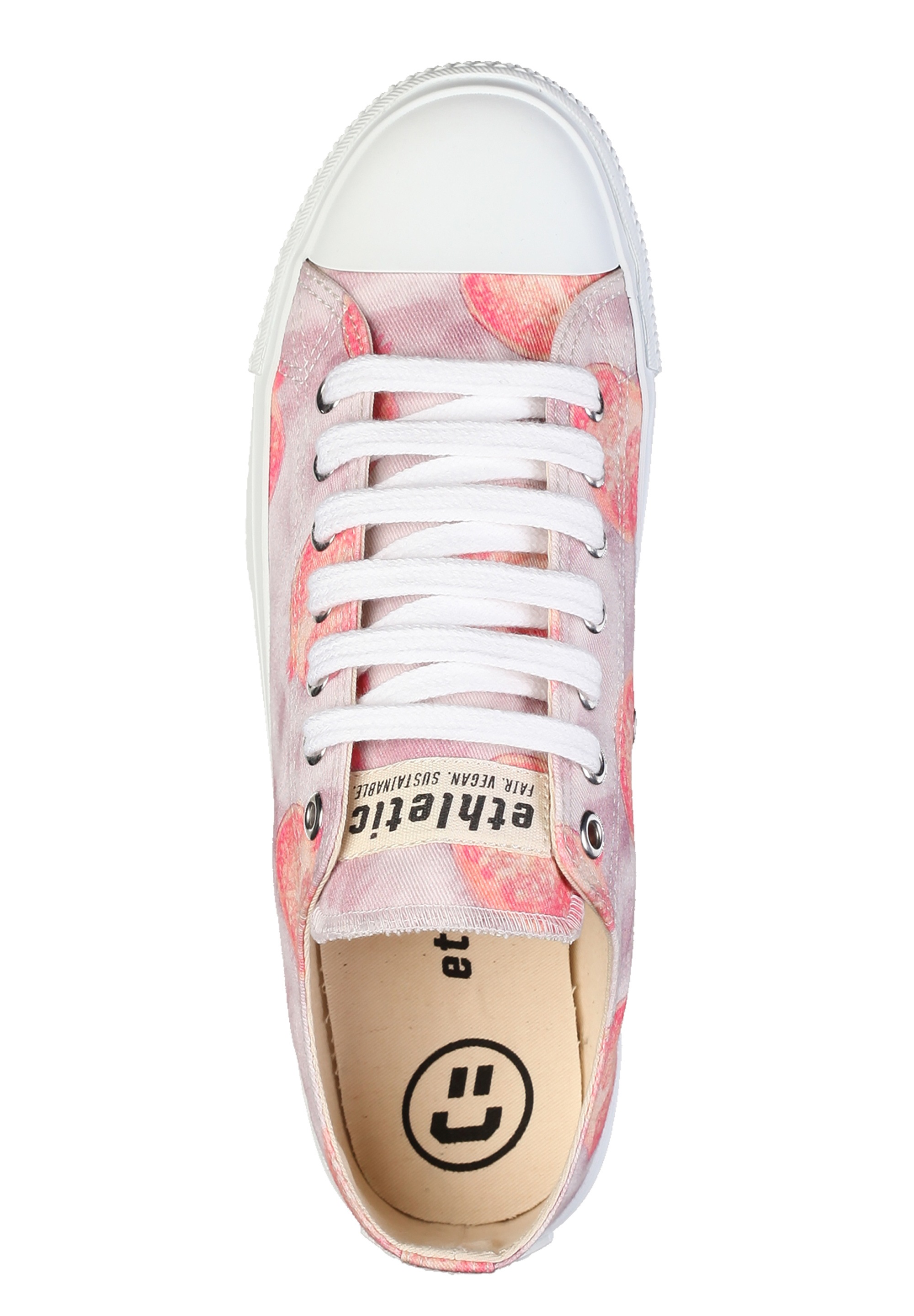 ETHLETIC Sneaker »Fair Trainer White Cap Lo Cut«, Fair / Vegan / Nachhaltig