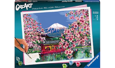 Malen nach Zahlen »CreArt, Japanese Cherry Blossom«