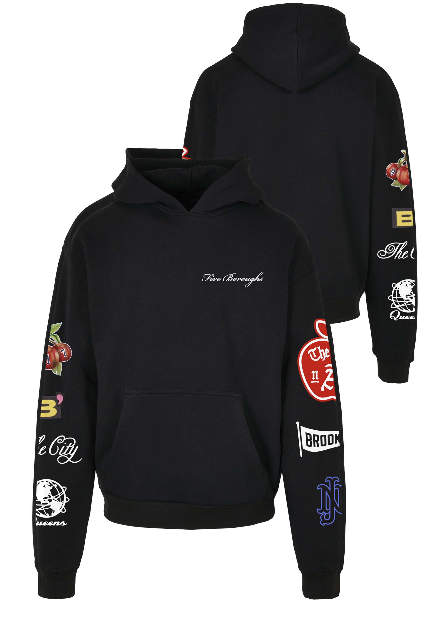 Upscale by Mister Tee Hoodie "Upscale by Mister Tee Herren NY Homage Oversize Hoody", 1 Stk.