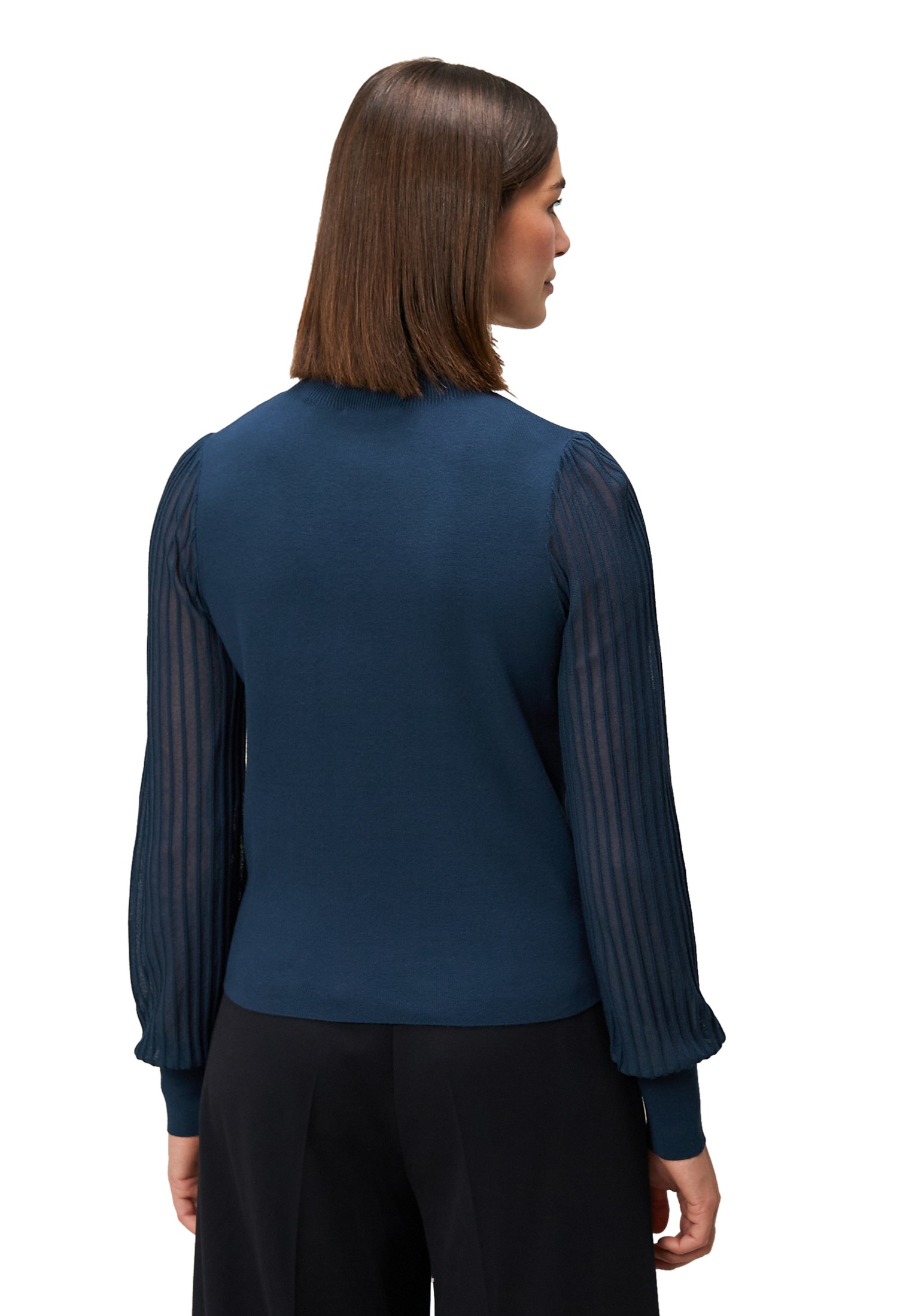 Zero Strickpullover »Damen mit transparenten Ärmeln« 1 Stk. weiteres Detail