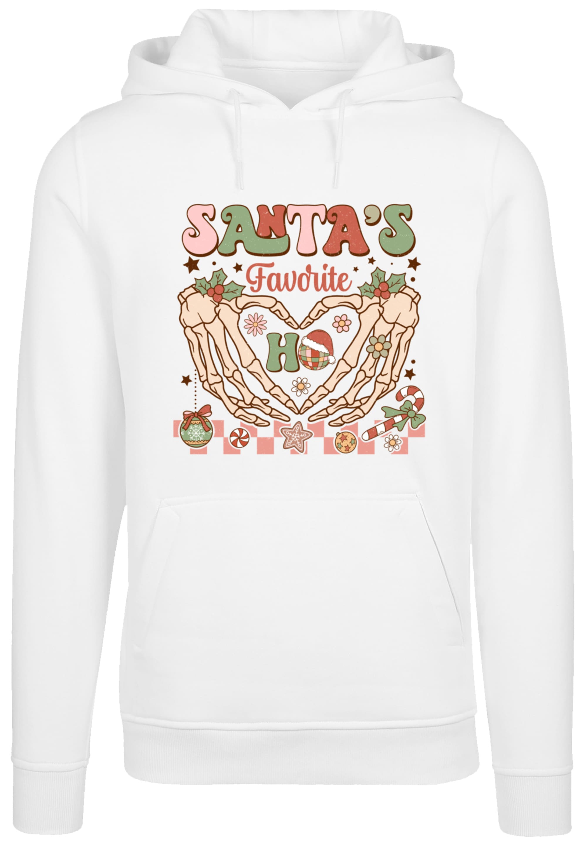 F4NT4STIC Kapuzenpullover »Santas favorite Ho Ho Ho Christmas«, Premium Qualität