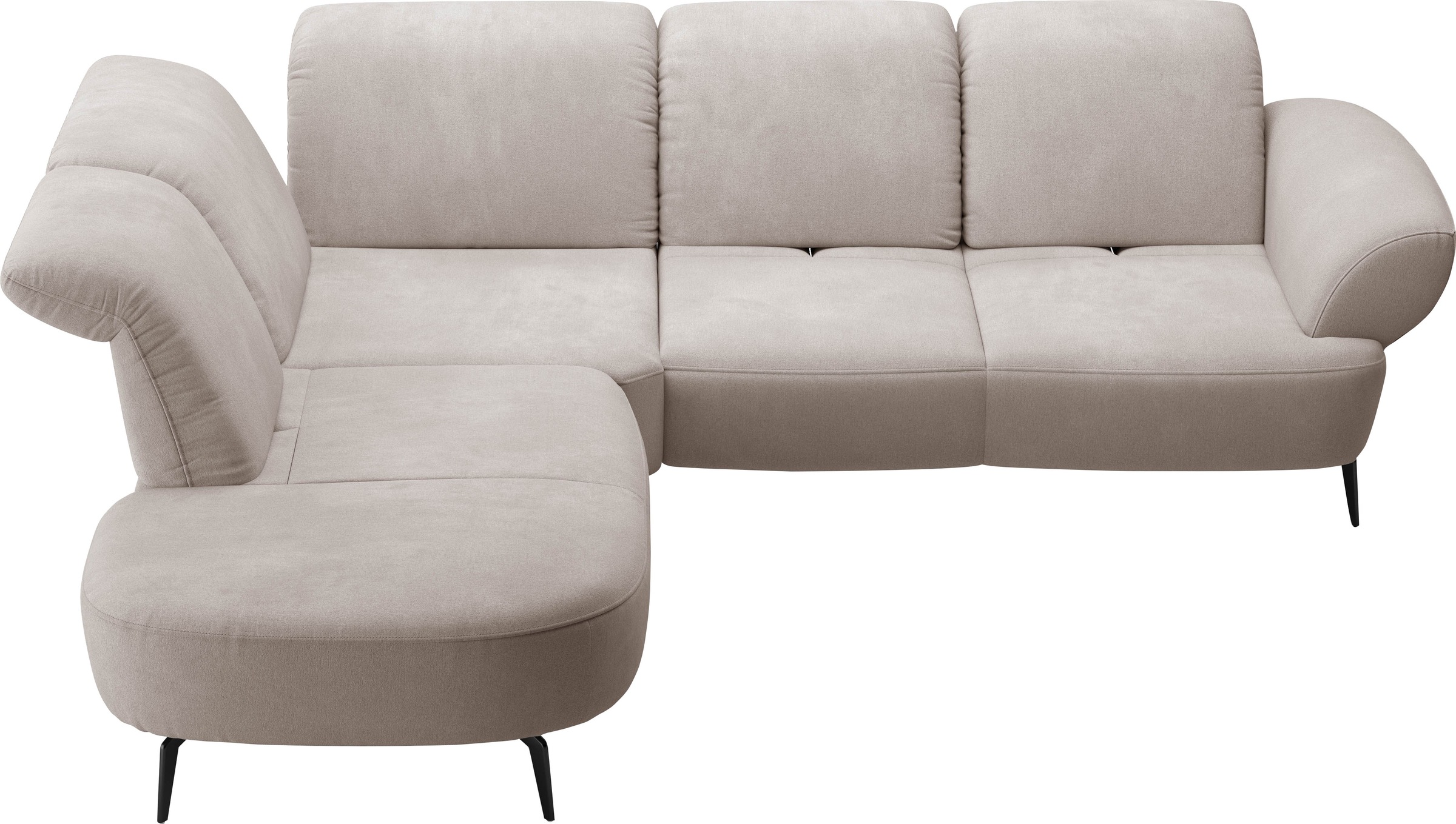 sit&more Ecksofa "Dance, L-Form, inkl. Sitztiefenverstellung" inkl. Click&S günstig online kaufen