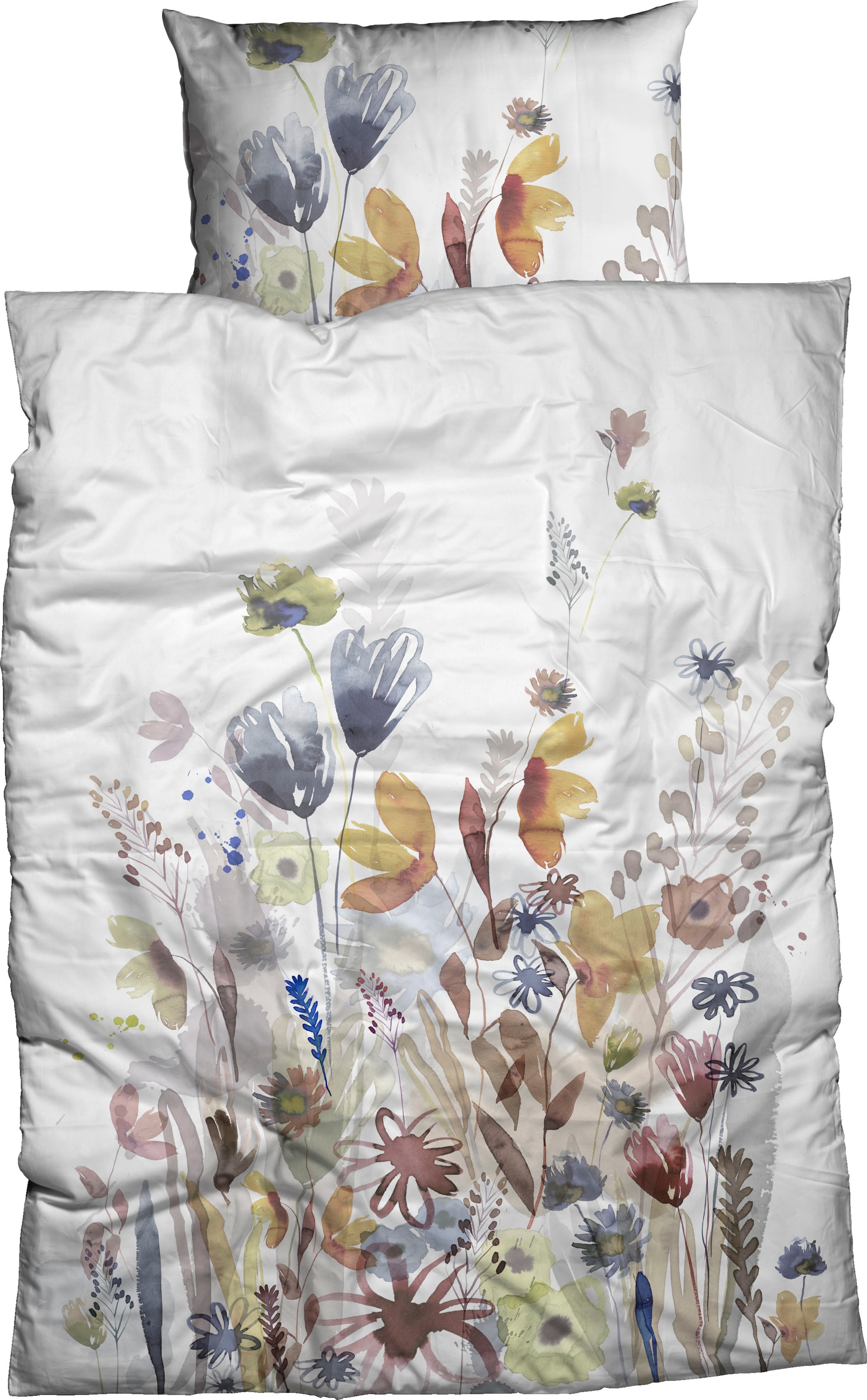 CASATEX Bettwäsche "Calvados" 2 Stk. detailreich, frische und fröhliche Far günstig online kaufen