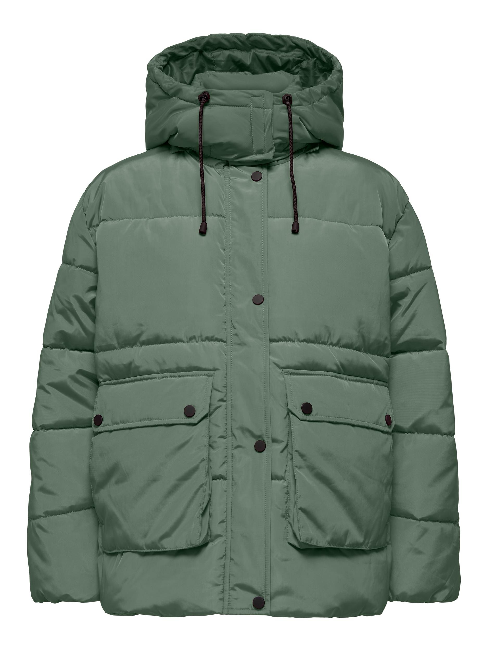 ONLY Steppjacke "ONLNORA SHORT PUFFER CC OTW", mit Kapuze günstig online kaufen