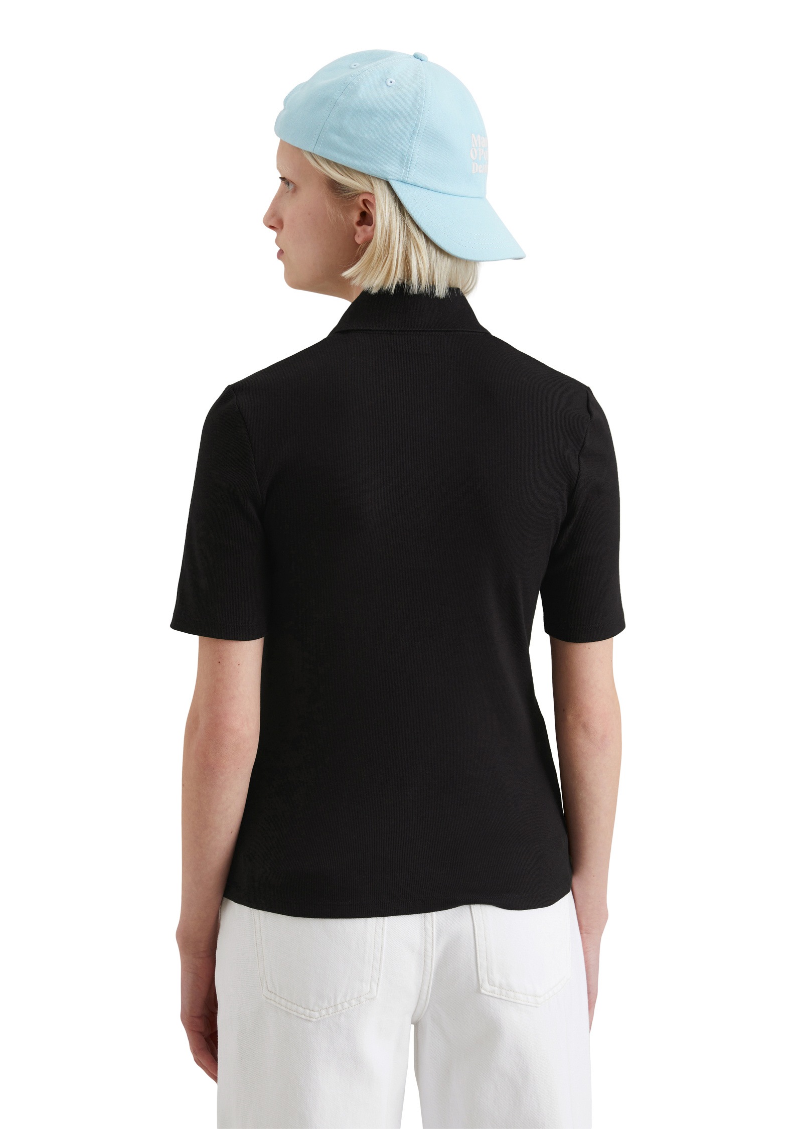 Marc O'Polo DENIM Poloshirt »aus softem Ripp-Jersey«