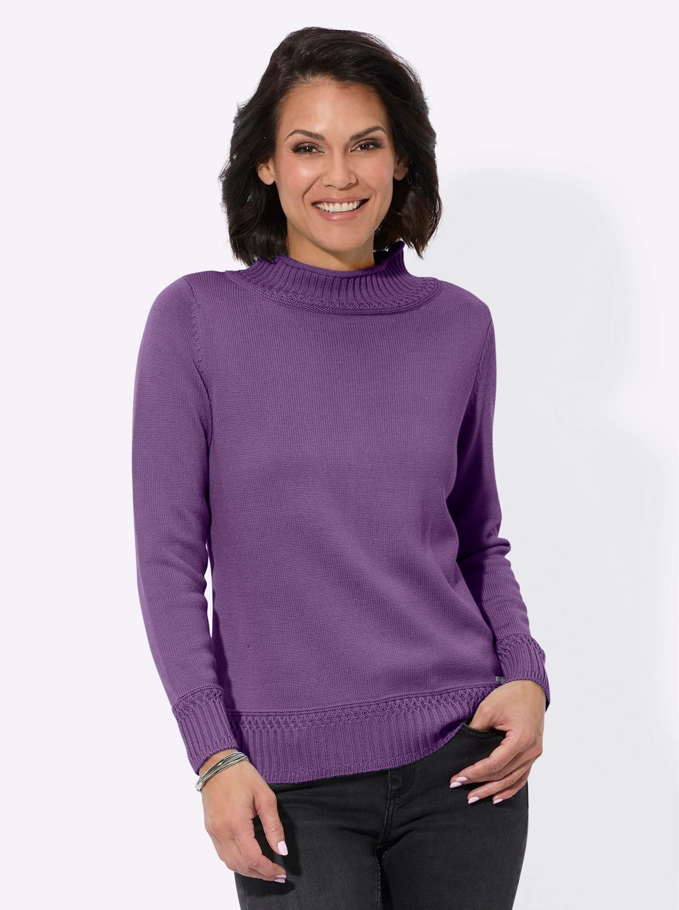 Casual Looks Stehkragenpullover "Stehkragen-Pullover"