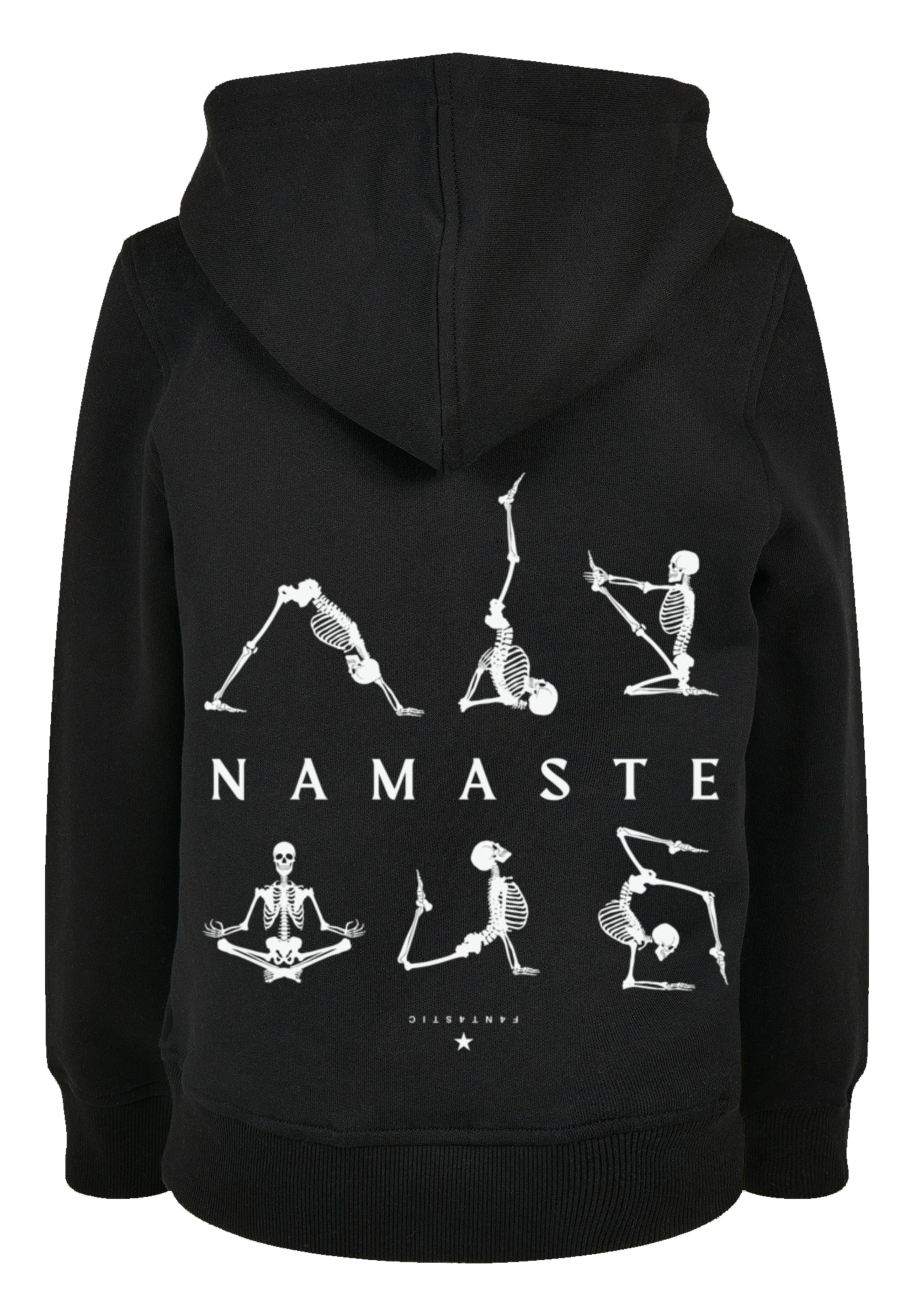 Yoga F4NT4STIC Kapuzenpullover BAUR bestellen online | Print »Namaste Skelett Halloween«,