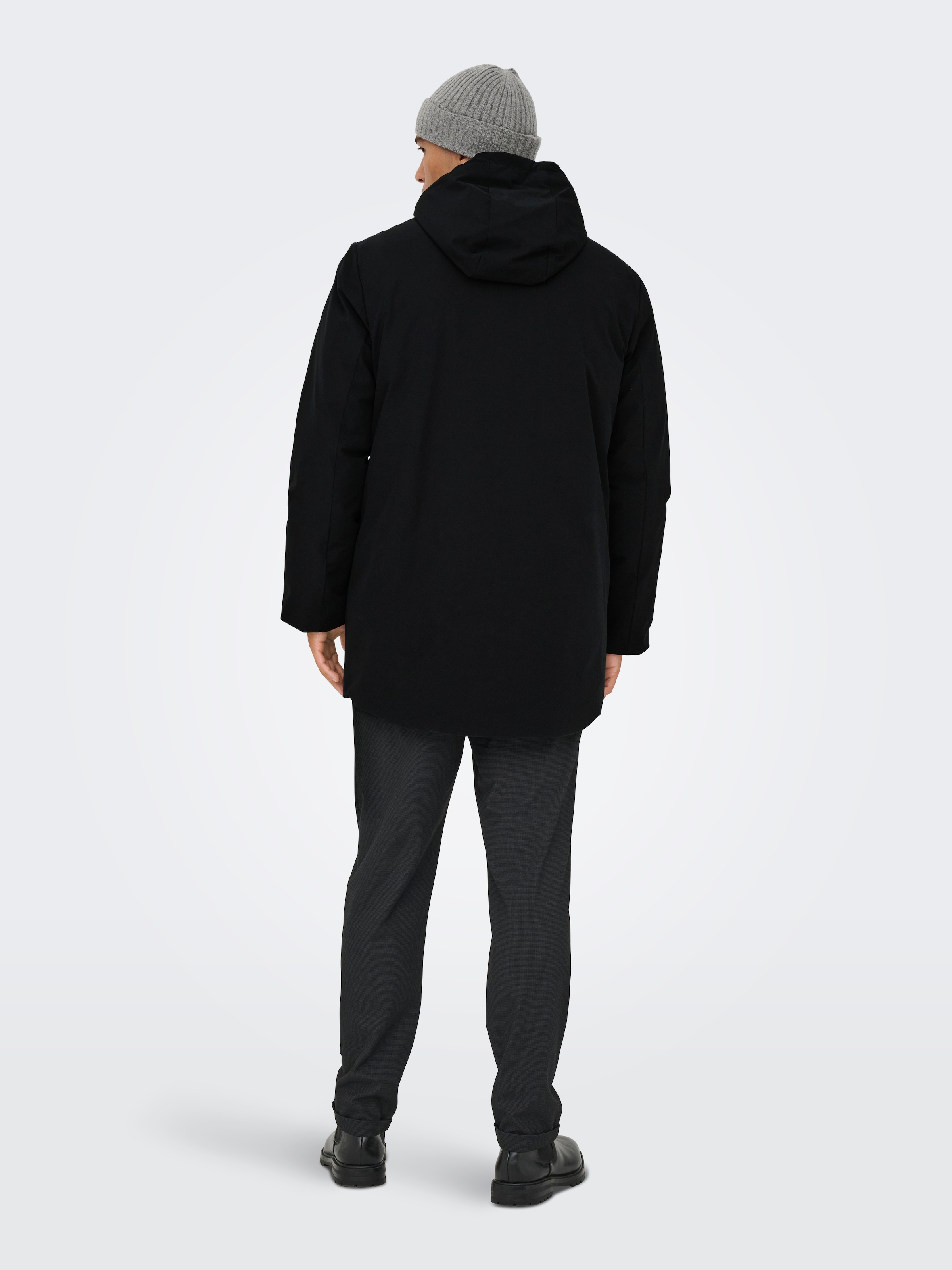 ONLY & SONS Parka »ONSENRICO WATERPROOF STRETCH PARKA OTW« mit Kapuze