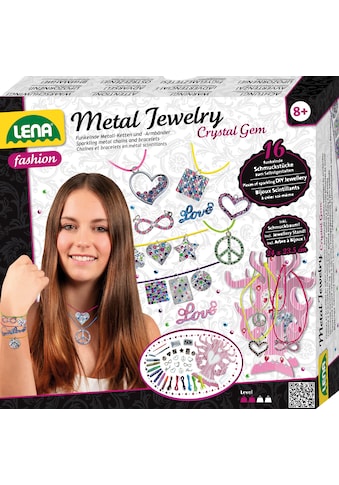 Kreativset »Metal Jewelry Crystal Gem«