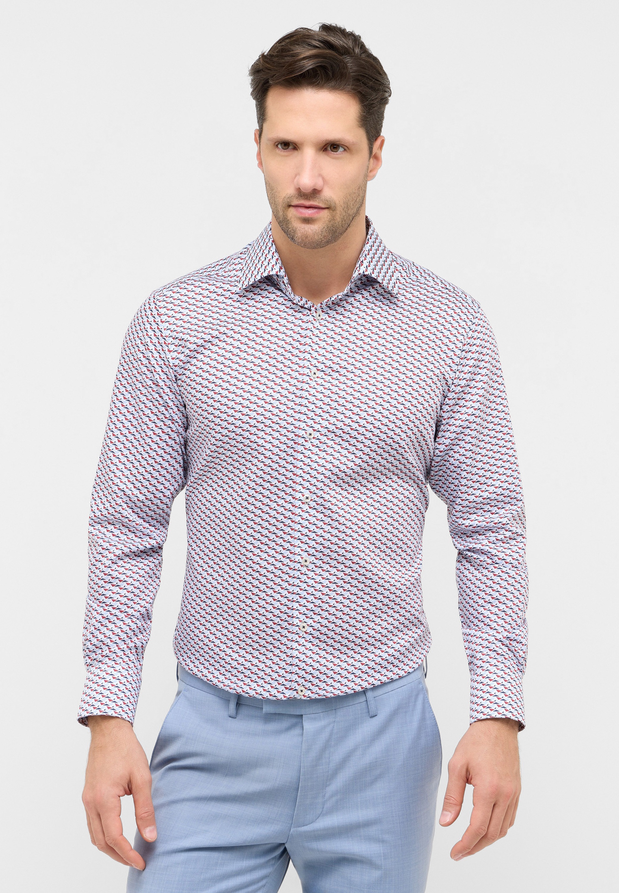 Eterna Langarmhemd "MODERN FIT" NON IRON (bügelfrei) günstig online kaufen