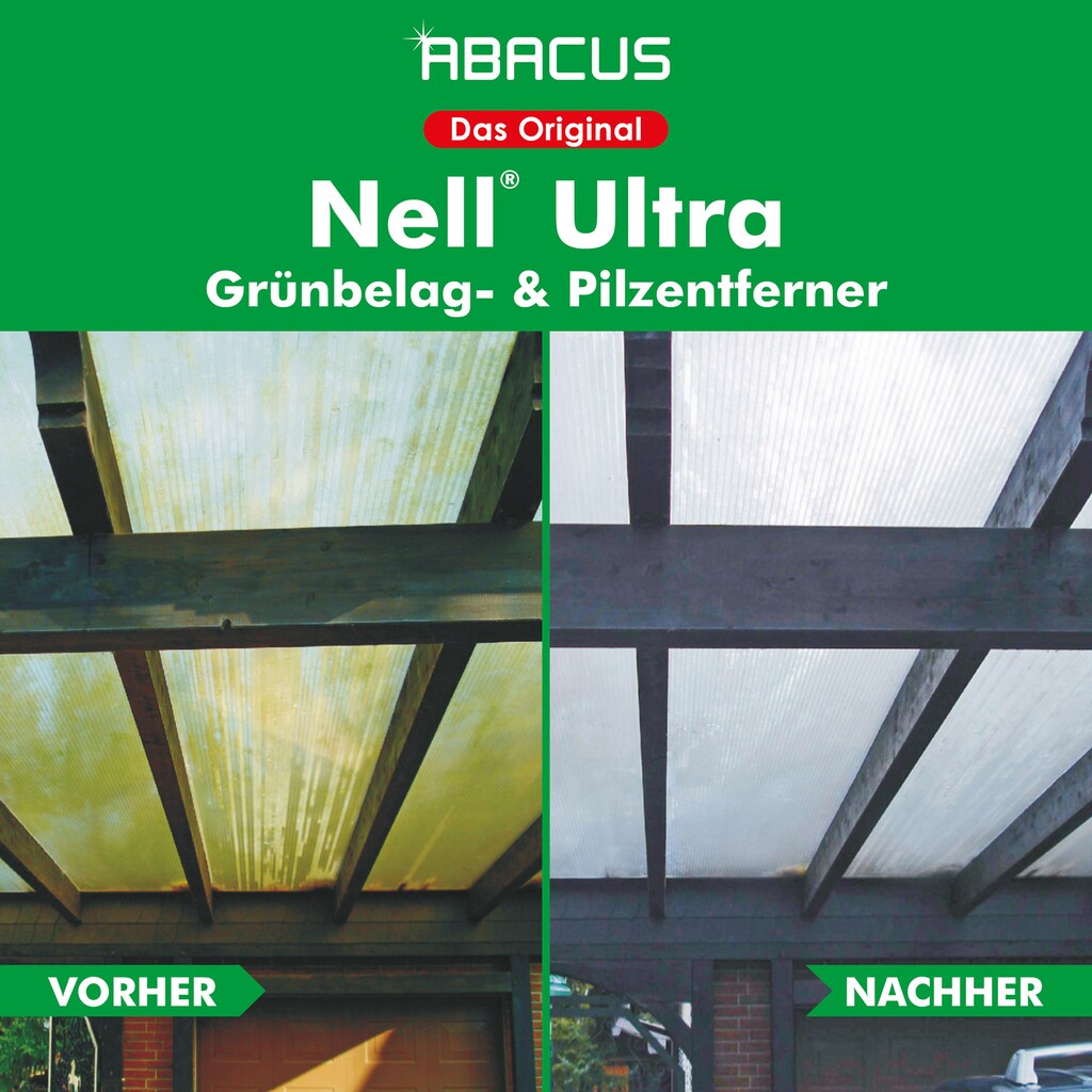 ABACUS Grünbelagentferner »NELL ULTRA«, (Set, 5 St.)