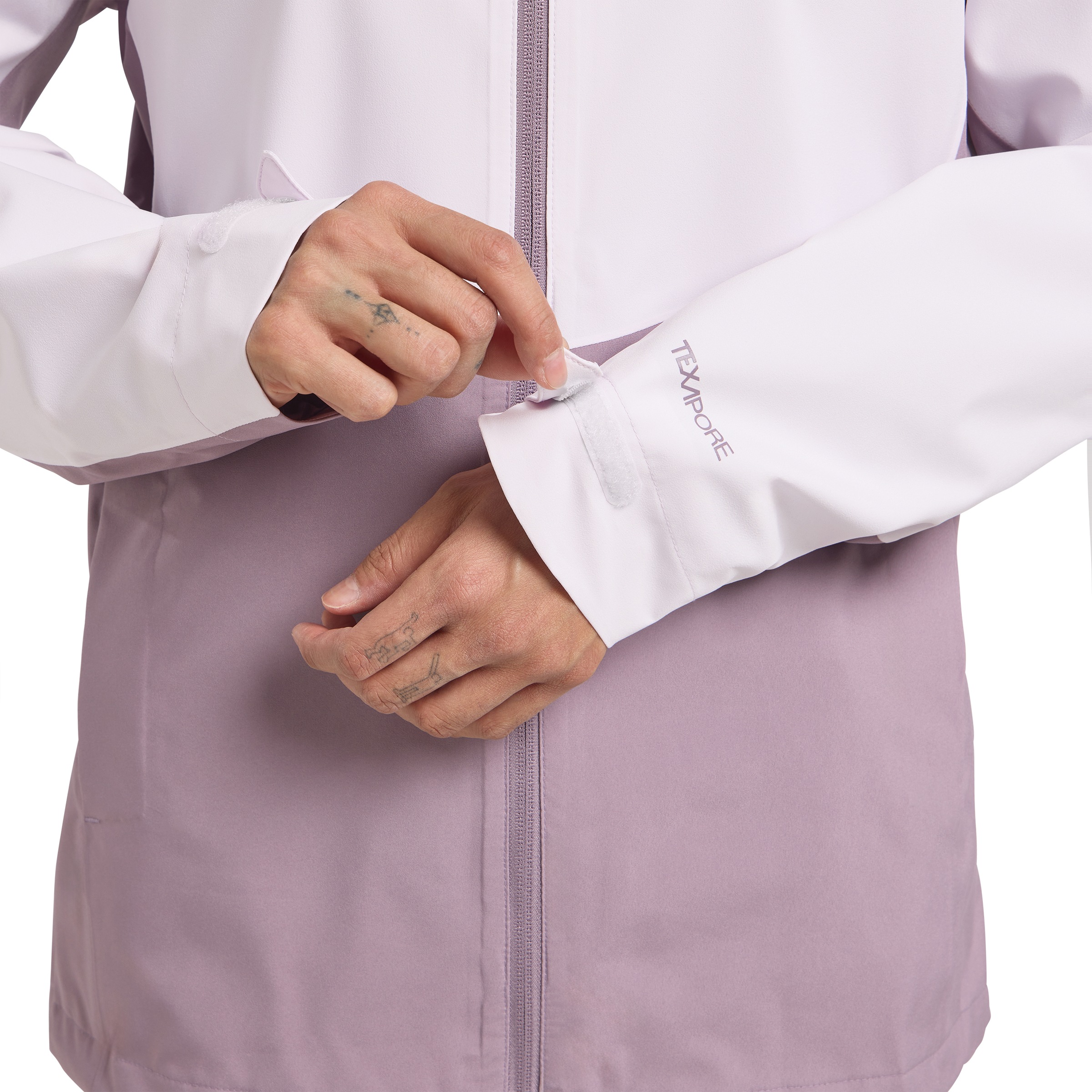 Jack Wolfskin Funktionsjacke »WEILTAL 2L JKT W«, mit Kapuze, Kapuze: fest mit der Jacke verbunden