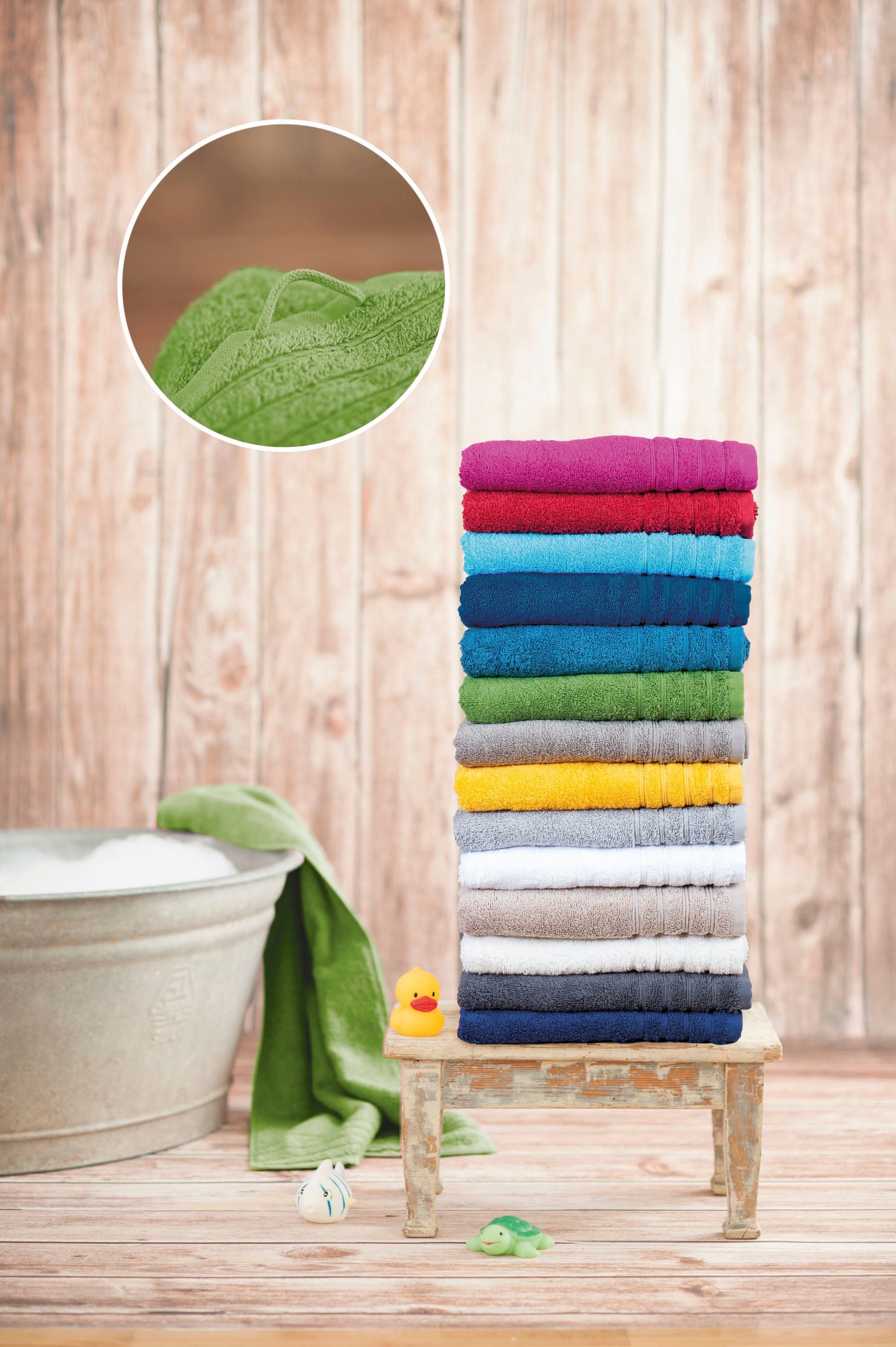 Wewo fashion Duschtuch "Aida" günstig online kaufen