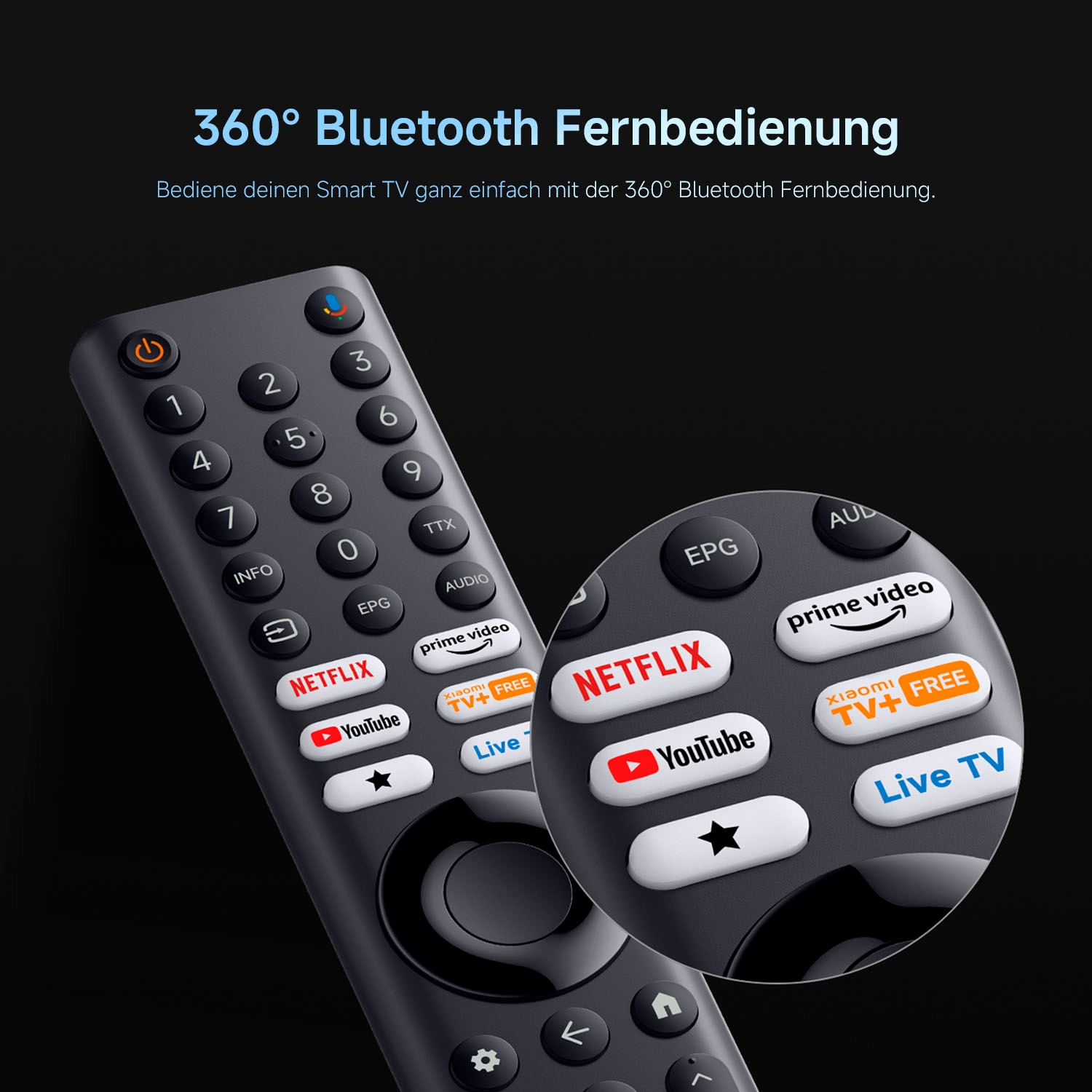 Xiaomi QLED Mini LED-Fernseher »L55MB-SEU« 138 cm/55 ″ Smart-TV Xiaomi TV S Pro Mini LED 55 (2026)