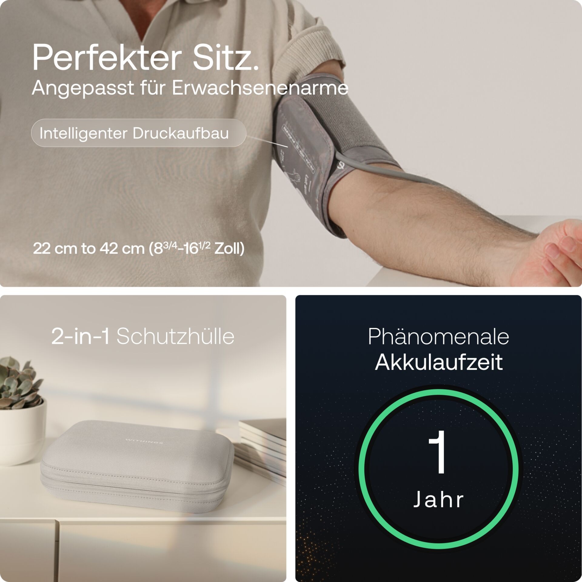 Withings Blutdruckmessgerät »BPM Vision«