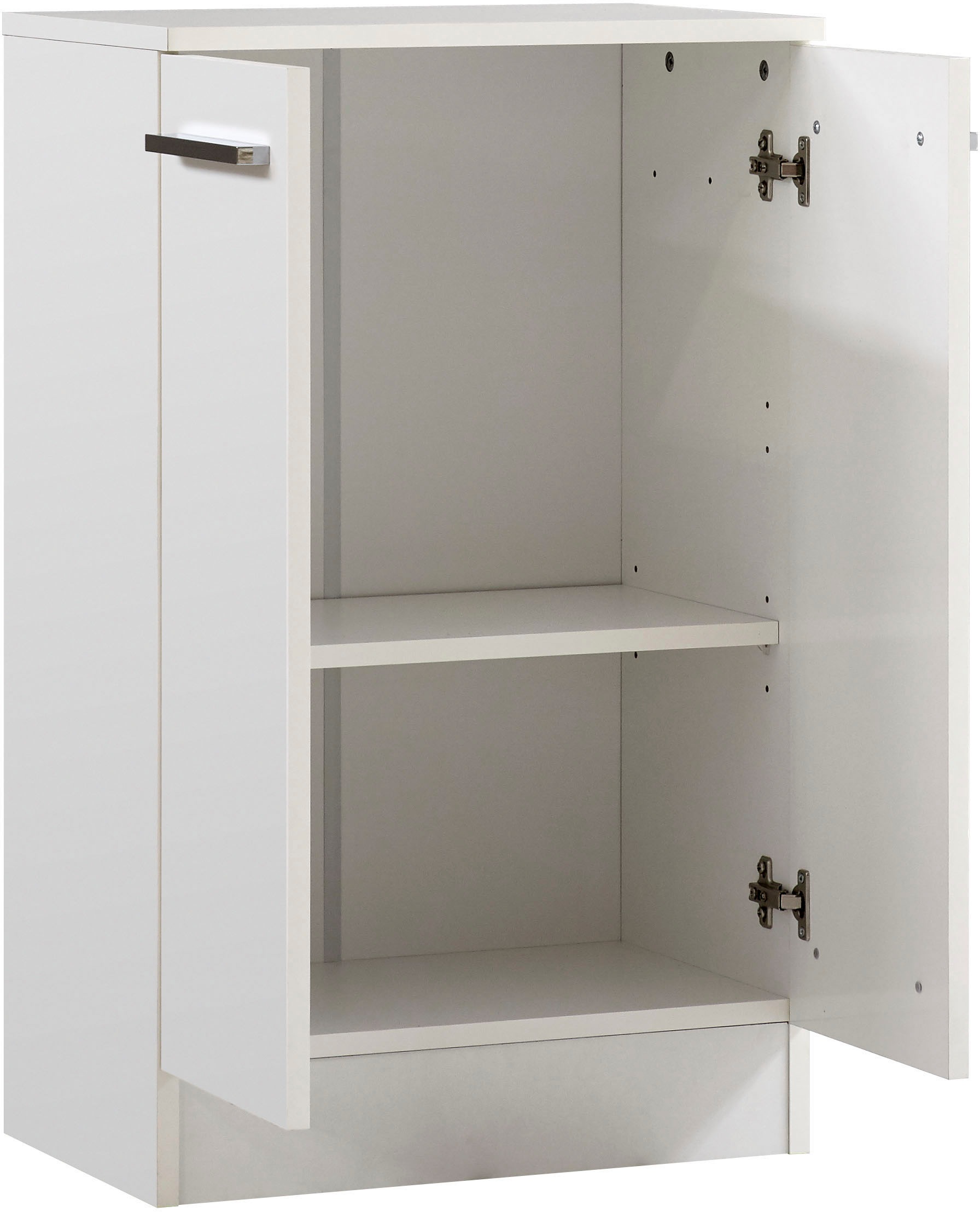 Thumbnail - Saphir Badmöbel-Set "Quickset 335 5-teilig, Waschbeckenunterschrank mit LED-Spiegelschrank", (5 St.), Hochschrank, Unter...
