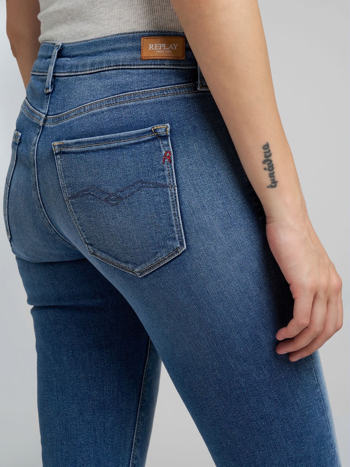 Replay Bootcut-Jeans »New Luz«
