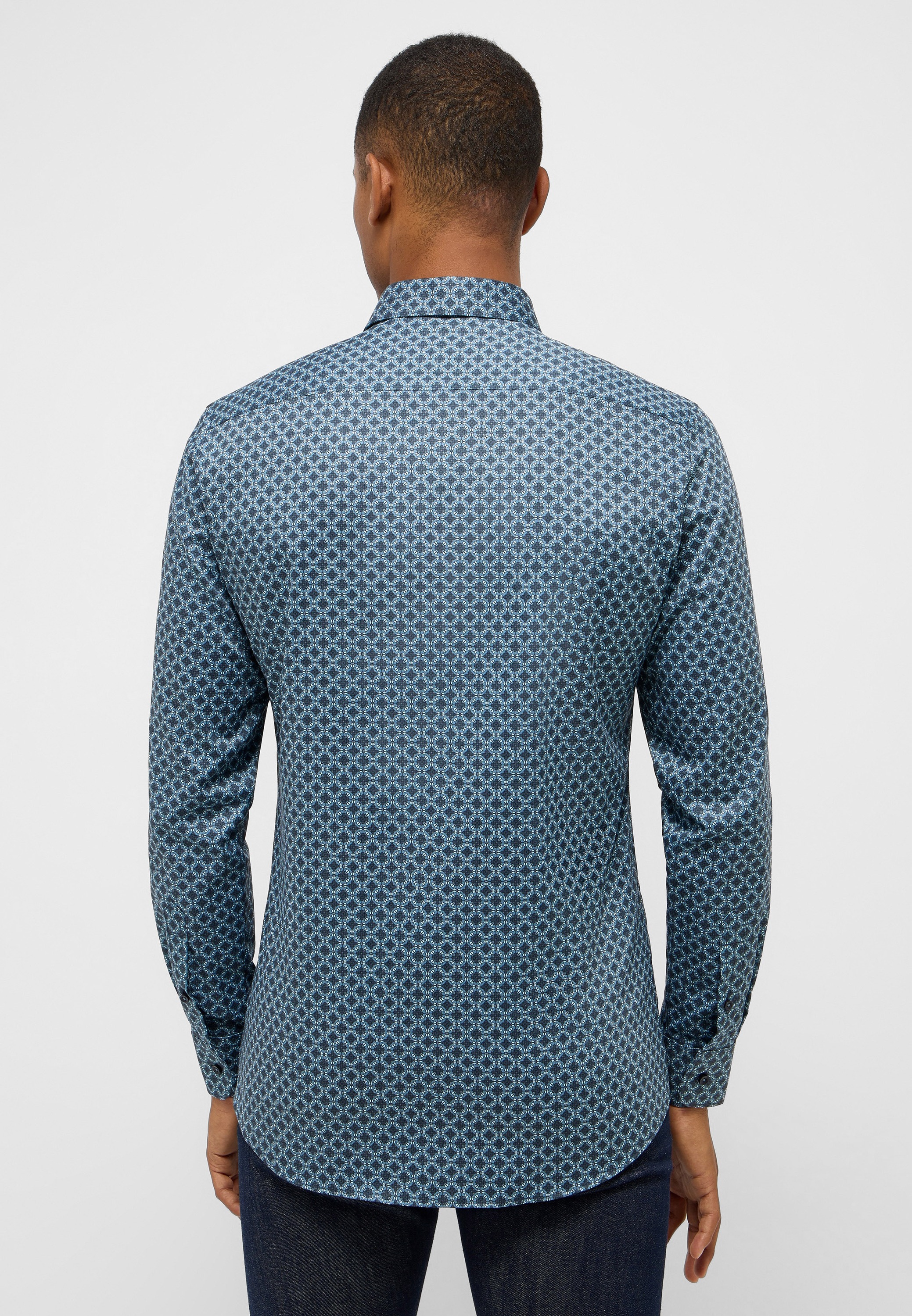 Eterna Langarmhemd "SLIM FIT" NON IRON (bügelfrei) günstig online kaufen