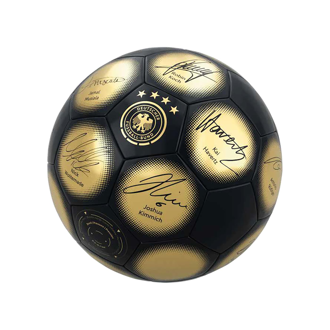 Tradecon Fußball "Tradecon Ball DFB Unterschriftenball 2026 WM26 Größe 1"