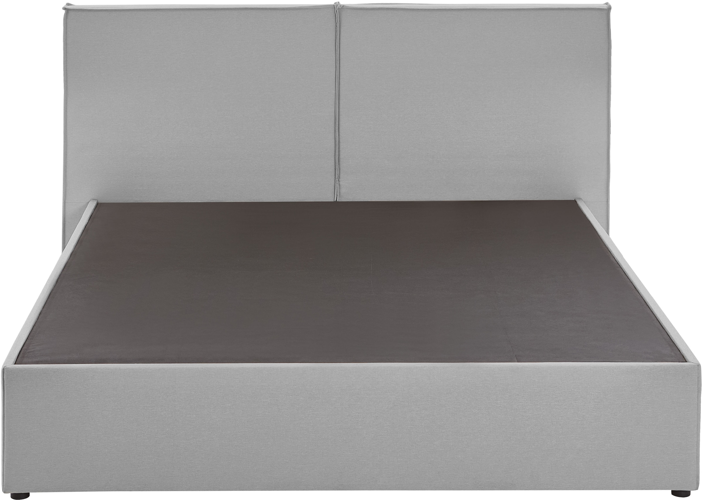 ATLANTIC home collection Boxbett »NIKITA«, bodentiefes Bett, wahlweise mit Matratze und Topper
