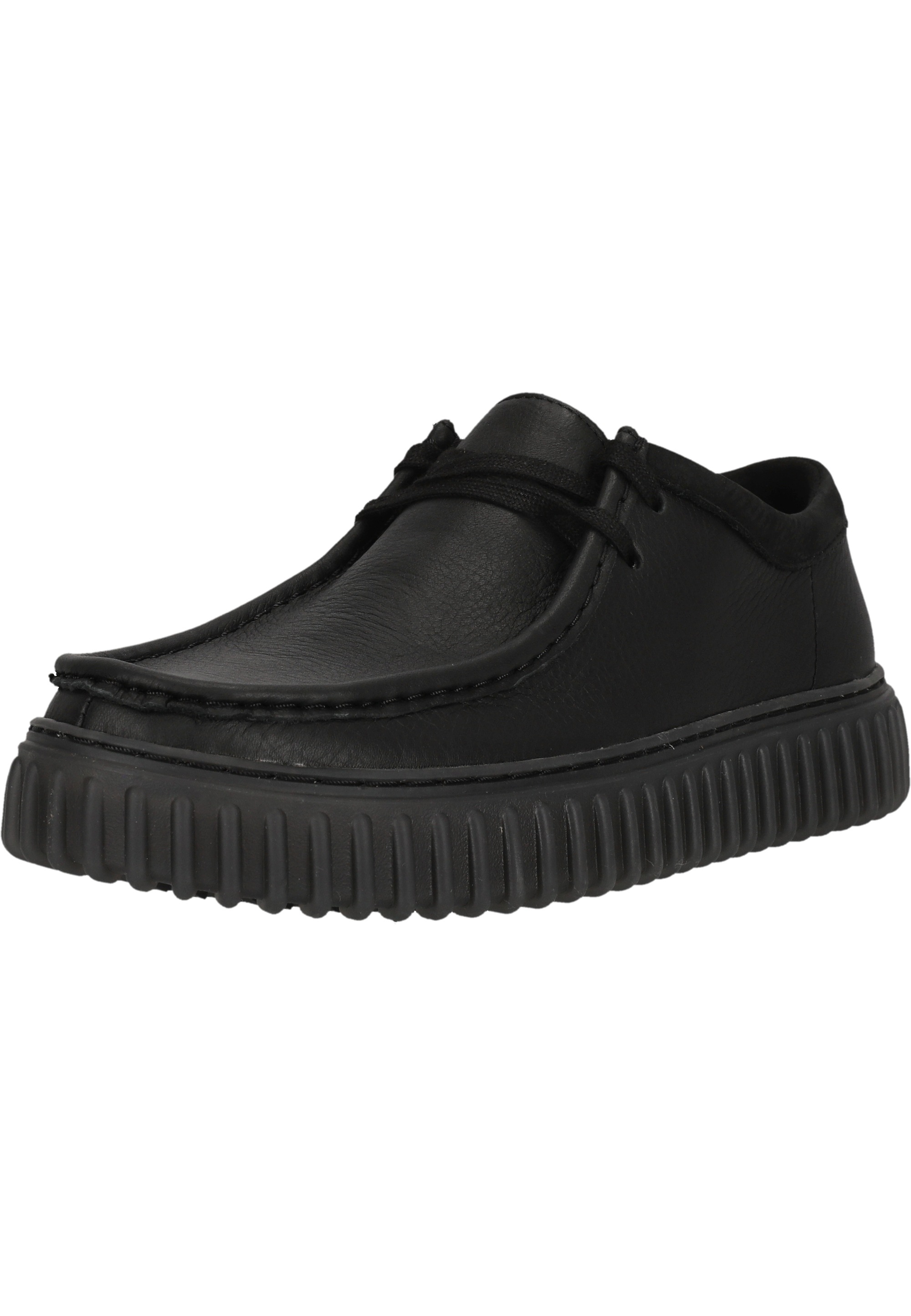 Clarks Schnürschuh "Torhill", mit robuster gerippter Sohle günstig online kaufen