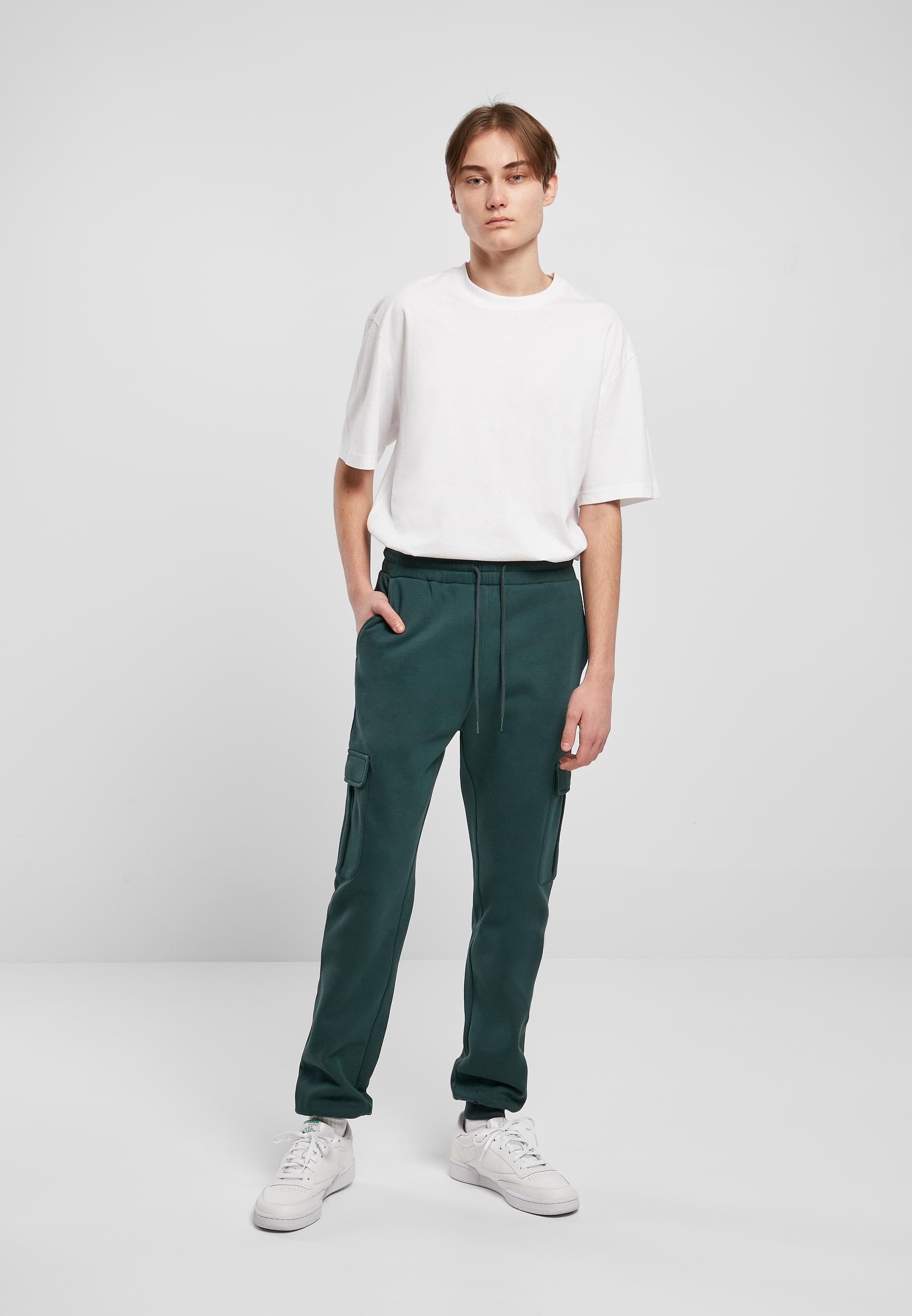 URBAN CLASSICS Stoffhose »Urban Classics Herren Cargo Sweatpants«, (1 tlg.)