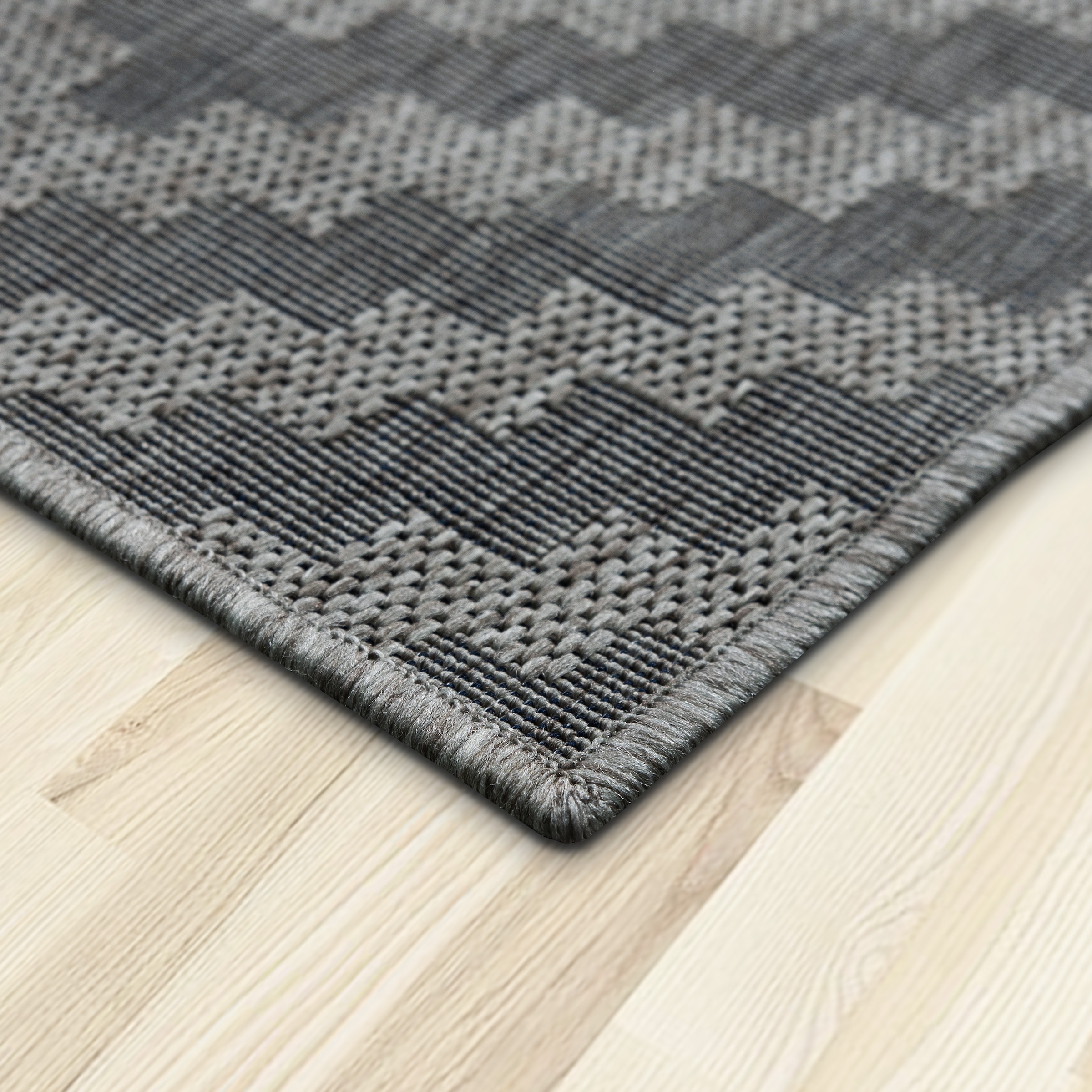 my home Teppich »Cordoba auch als Läufer erhältlich«, rechteckig, 3 mm Höhe, In- und Outdoor geeignet, Sisal-Optik, Wetterfest & UV-beständig, Boho