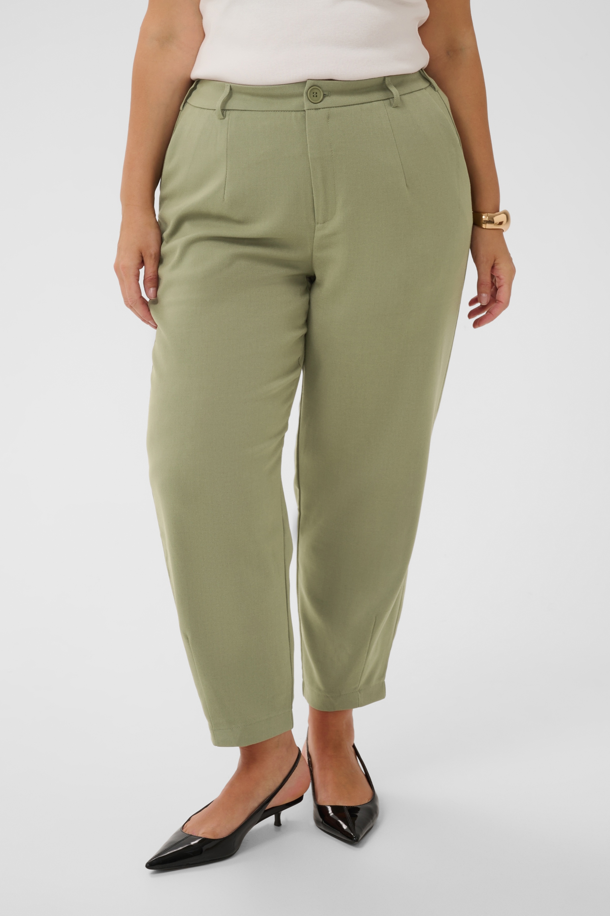KAFFE Curve Marlene-Hose »Damen Anzughose KCMERLA«