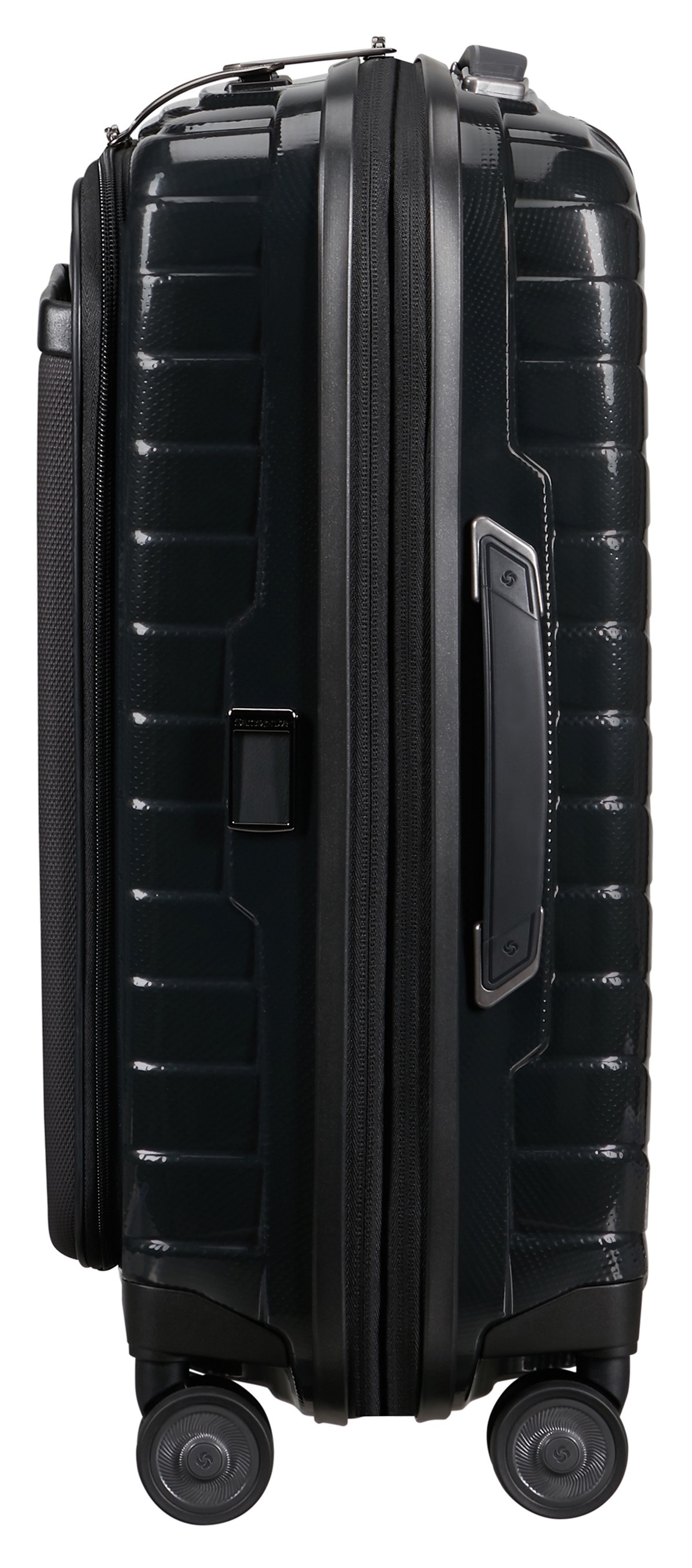 Samsonite Hartschalen-Trolley »PROXIS 55 EXP easy access«, 4 Rollen, Handgepäck Hartschalenkoffer Volumenerweiterung Laptopfach