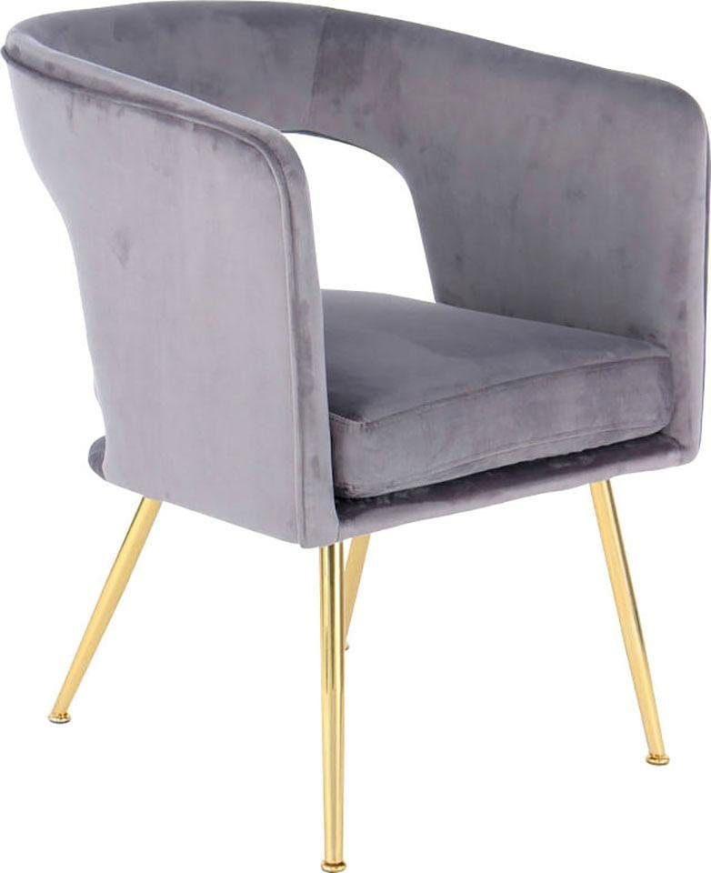 Kayoom Stuhl "Jolene 125, Esszimmerstuhl,eleganter Stoffbezug" () 1 Stk. sa günstig online kaufen