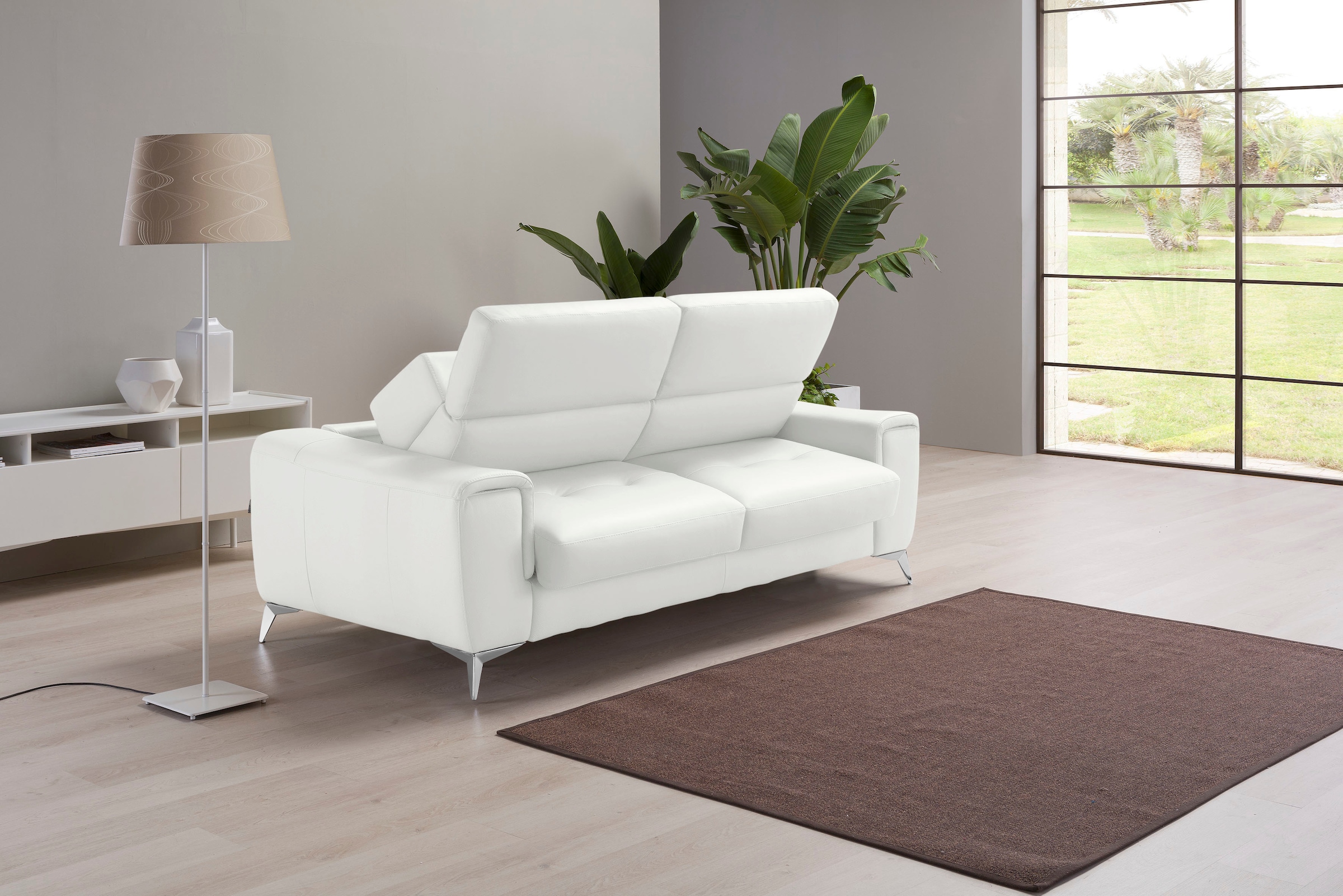 Egoitaliano Schlafsofa "Francine, Designsofa, Loungesofa mit Dauerschlaffun günstig online kaufen