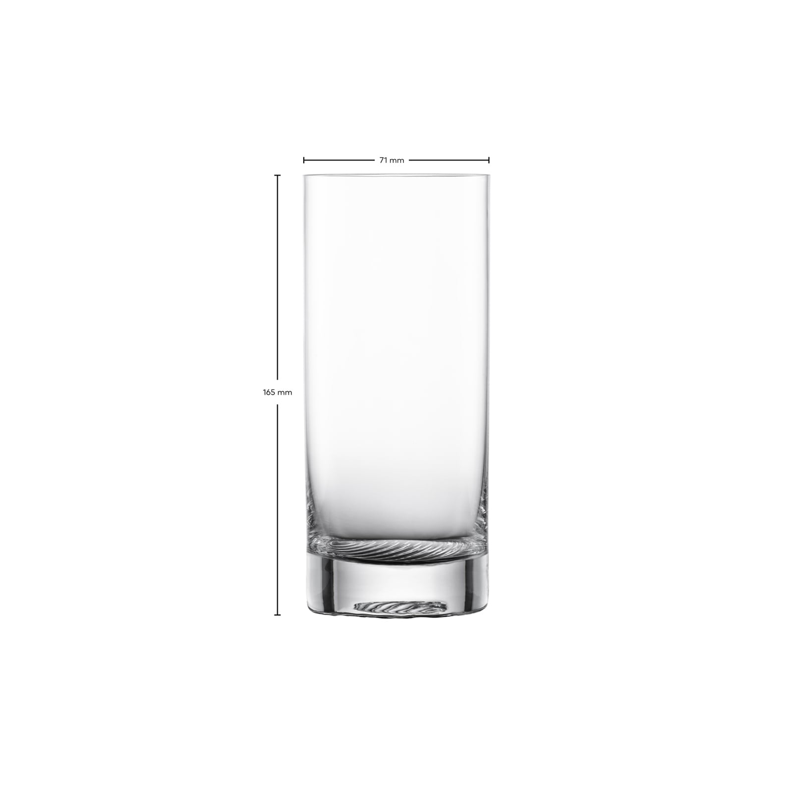 Zwiesel Glas Glas »Longdrinkgläser ECHO 480 ml 4er Set transparent«