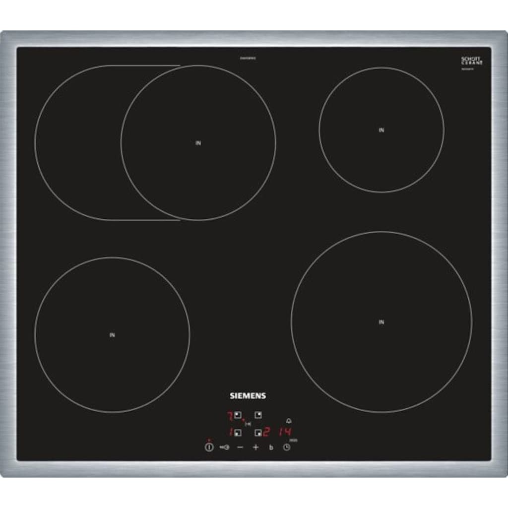 SIEMENS Induktions-Kochfeld von SCHOTT CERAN®, EH645BFB1E