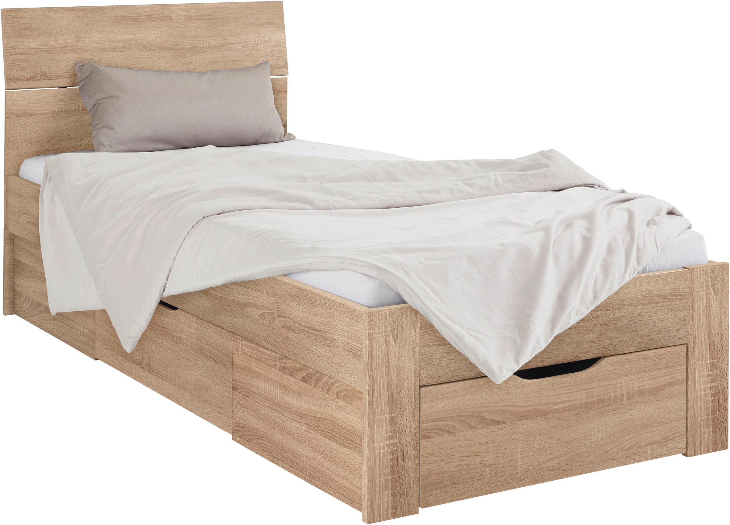 rauch Bett "Einzelbett Doppelbett Stauraum FLEXX Breiten 90/140/180 cm" Ein günstig online kaufen