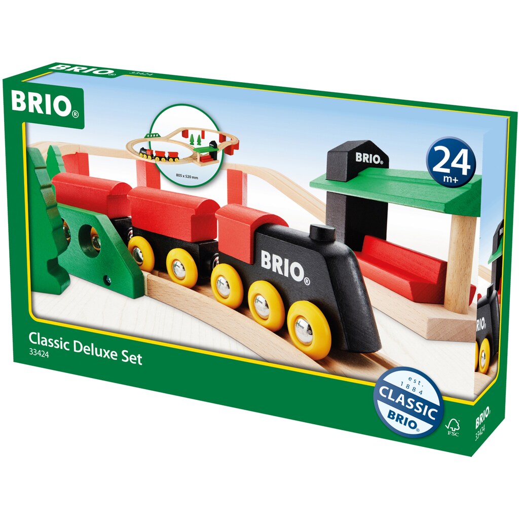 BRIO® Spielzeug-Eisenbahn »Classic Deluxe-Set«, (Set)