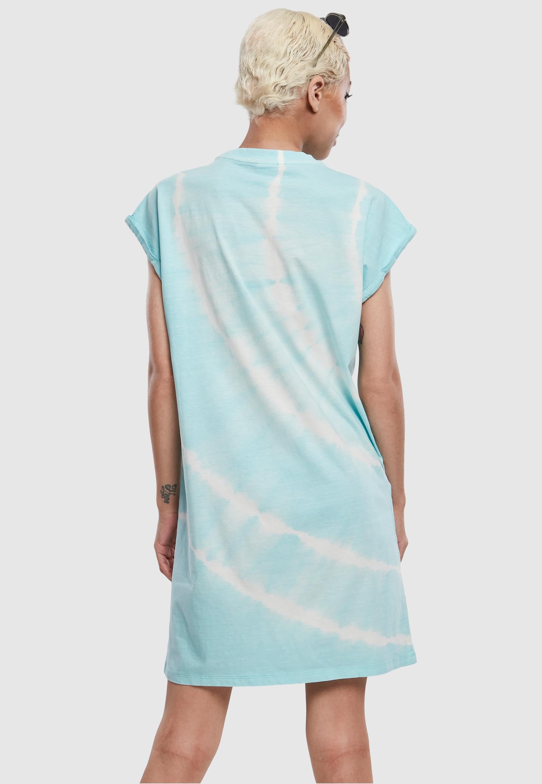URBAN CLASSICS Shirtkleid »Urban Classics Damen Ladies Tie Dye Dress«, (1 tlg.)
