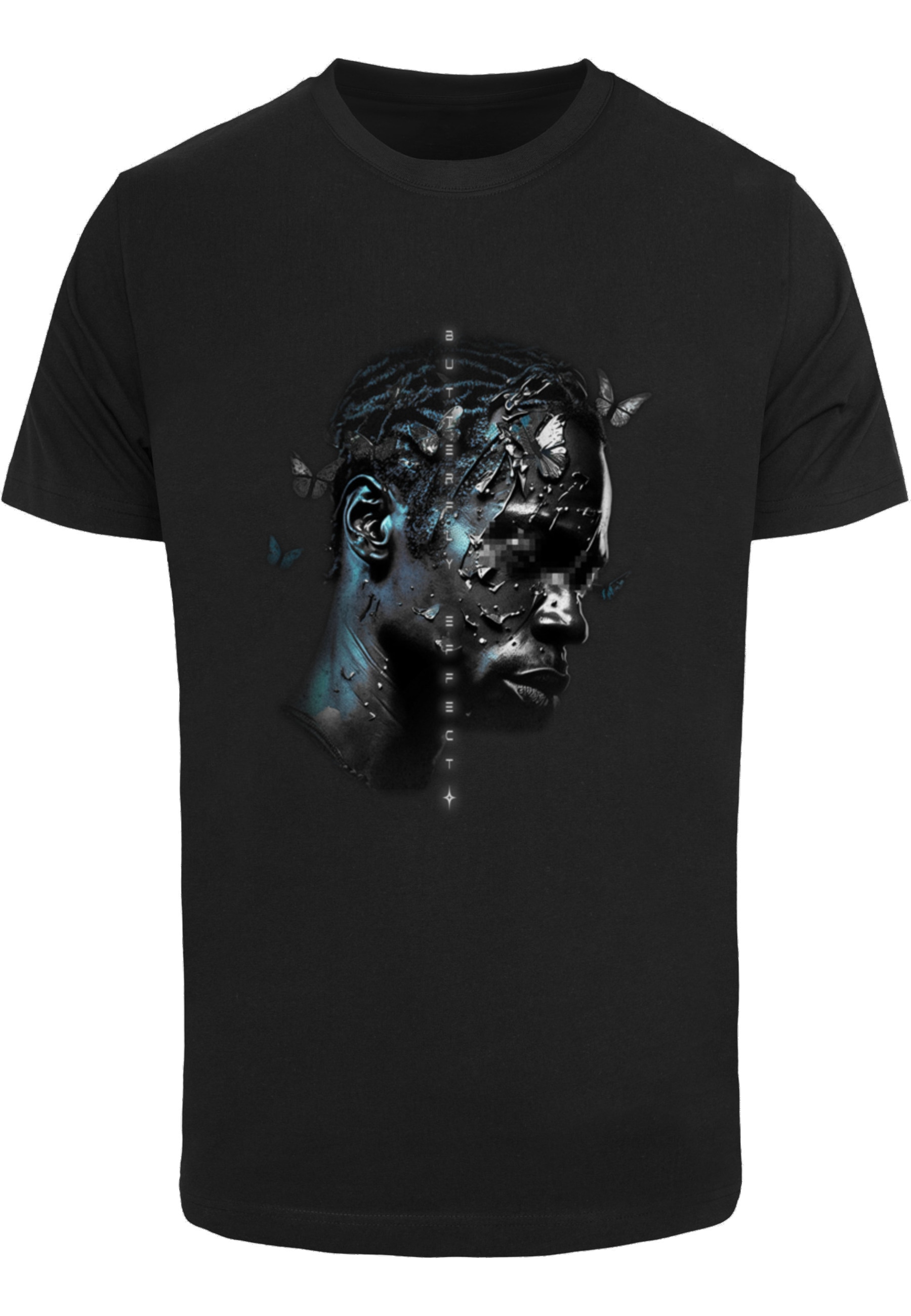 MisterTee T-Shirt "MisterTee Herren Butterfly Effect Tee" 1 Stk.
