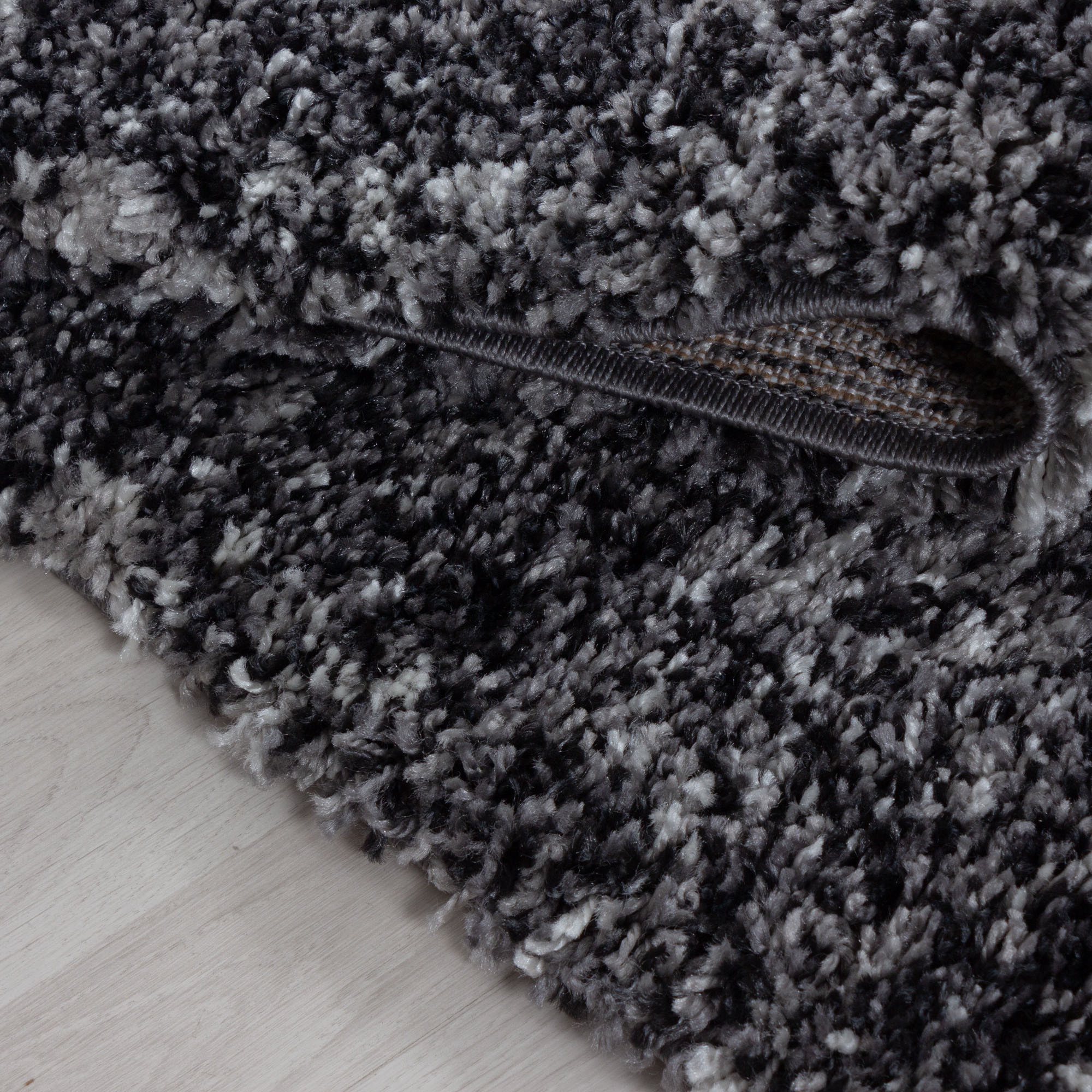 Thumbnail - Ayyildiz Teppiche Hochflor-Teppich "Enjoy Shaggy", rund, 50 mm Höhe, melierter Langflor, Wohnzimmer