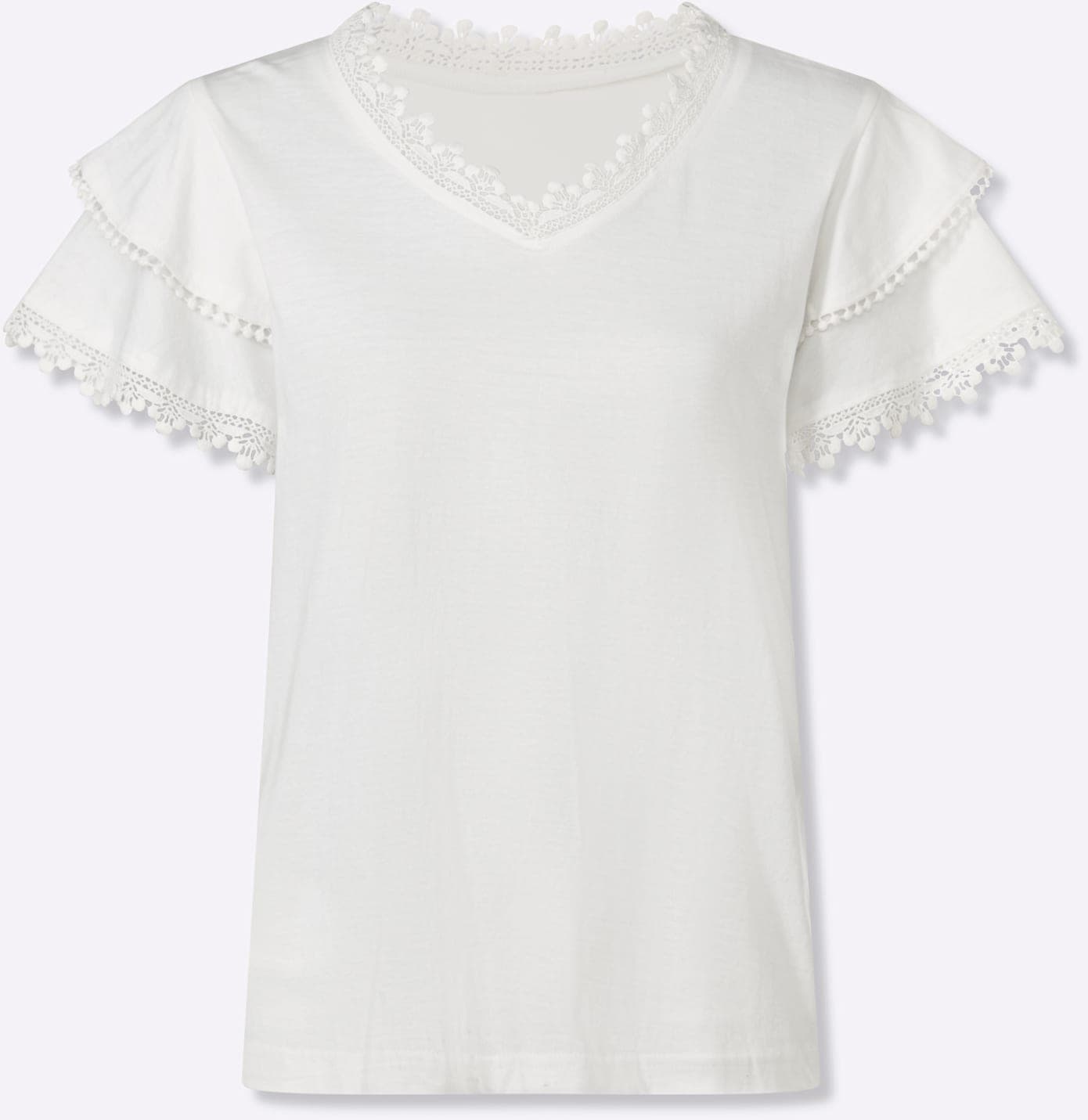 Classic Basics V-Shirt »Kurzarm-Shirt« 1 tlg.