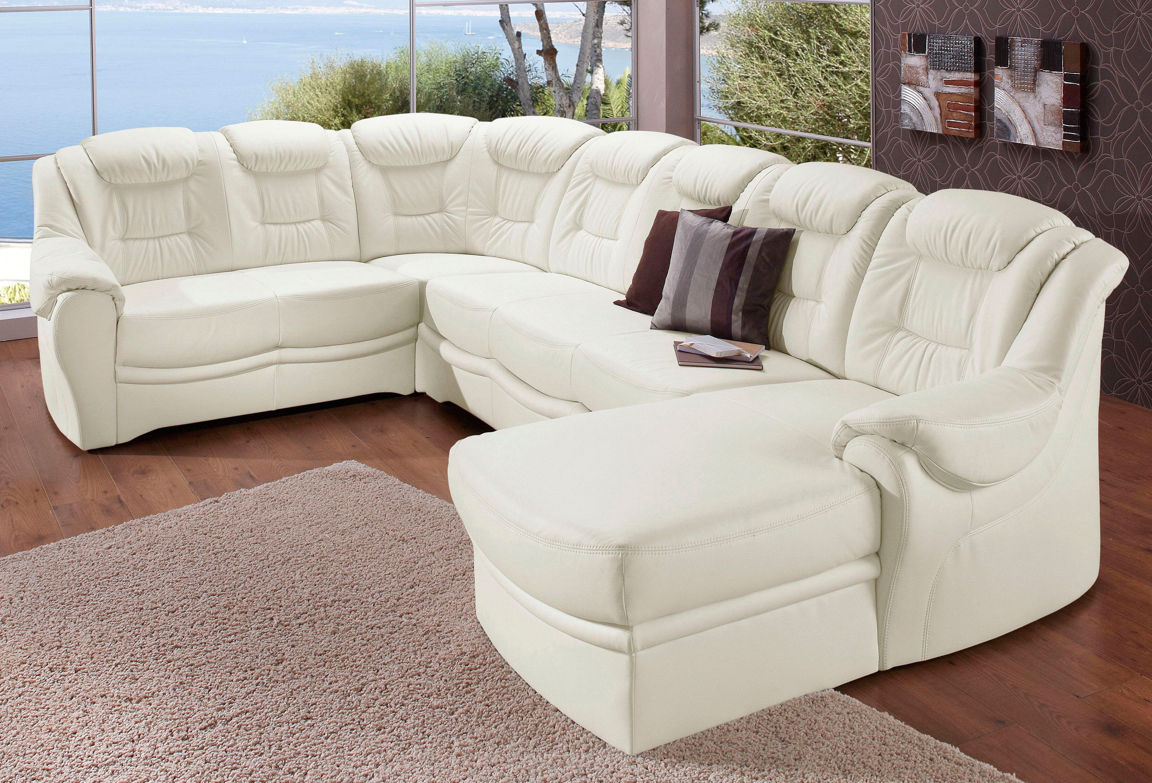 sit&more Wohnlandschaft "Bellevue U-Form" wahlweise mit Schlaffunktion