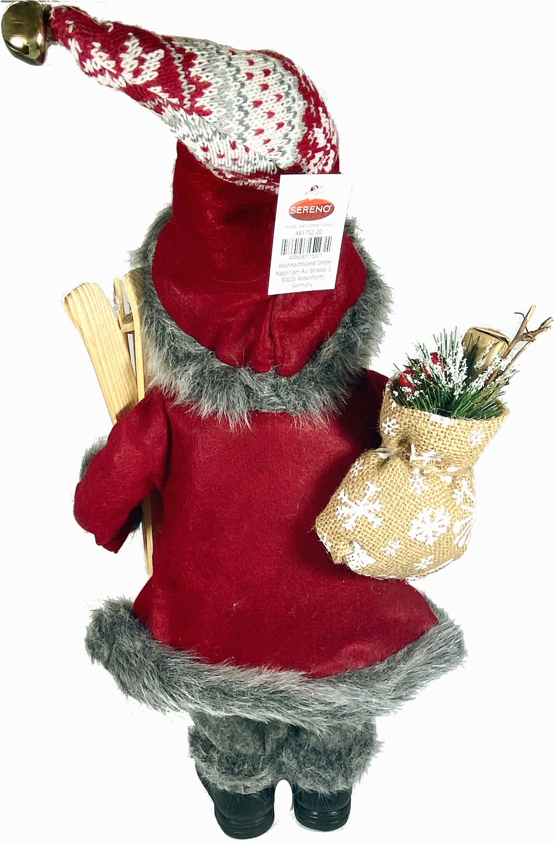 my home Weihnachtsmann »Weihnachtsdeko«, mit Skieren und Geschenken, Höhe ca.  50 cm bestellen | BAUR | Weihnachtsmänner