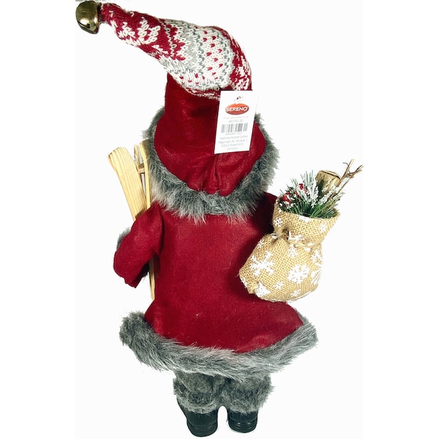 my home Weihnachtsmann »Weihnachtsdeko«, mit Skieren und Geschenken, Höhe ca.  50 cm bestellen | BAUR