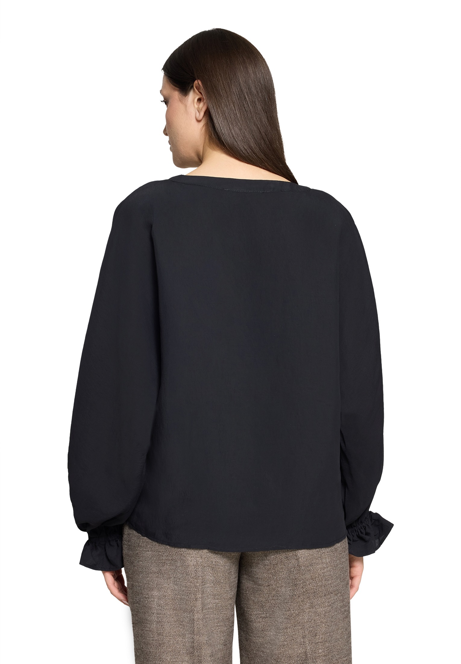 Cartoon Schlupfbluse »Damen mit Schleifenknoten«