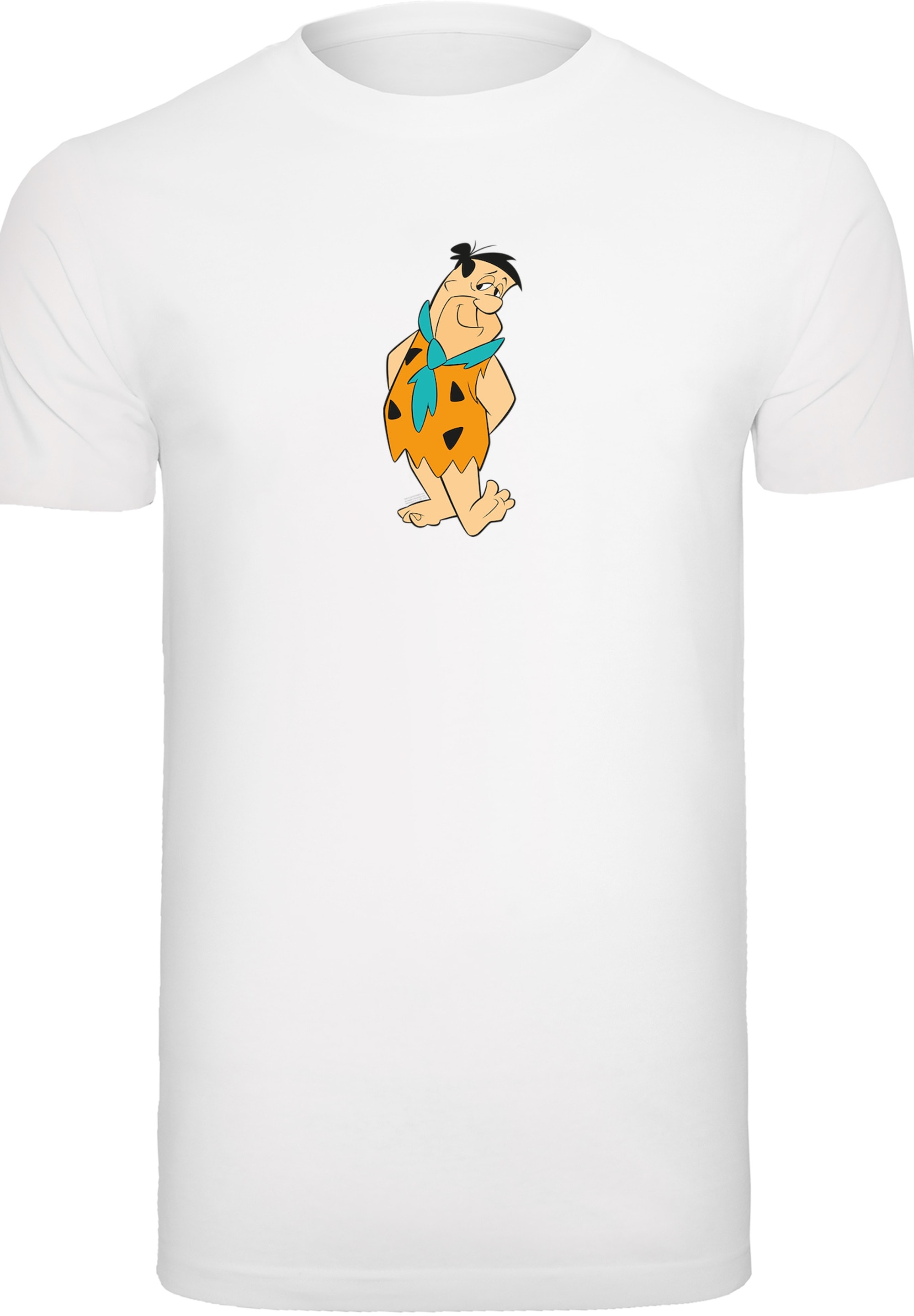 F4NT4STIC T-Shirt »Fred Feuerstein Kick«, Herren,Premium Merch,Regular-Fit,Basic,Bedruckt