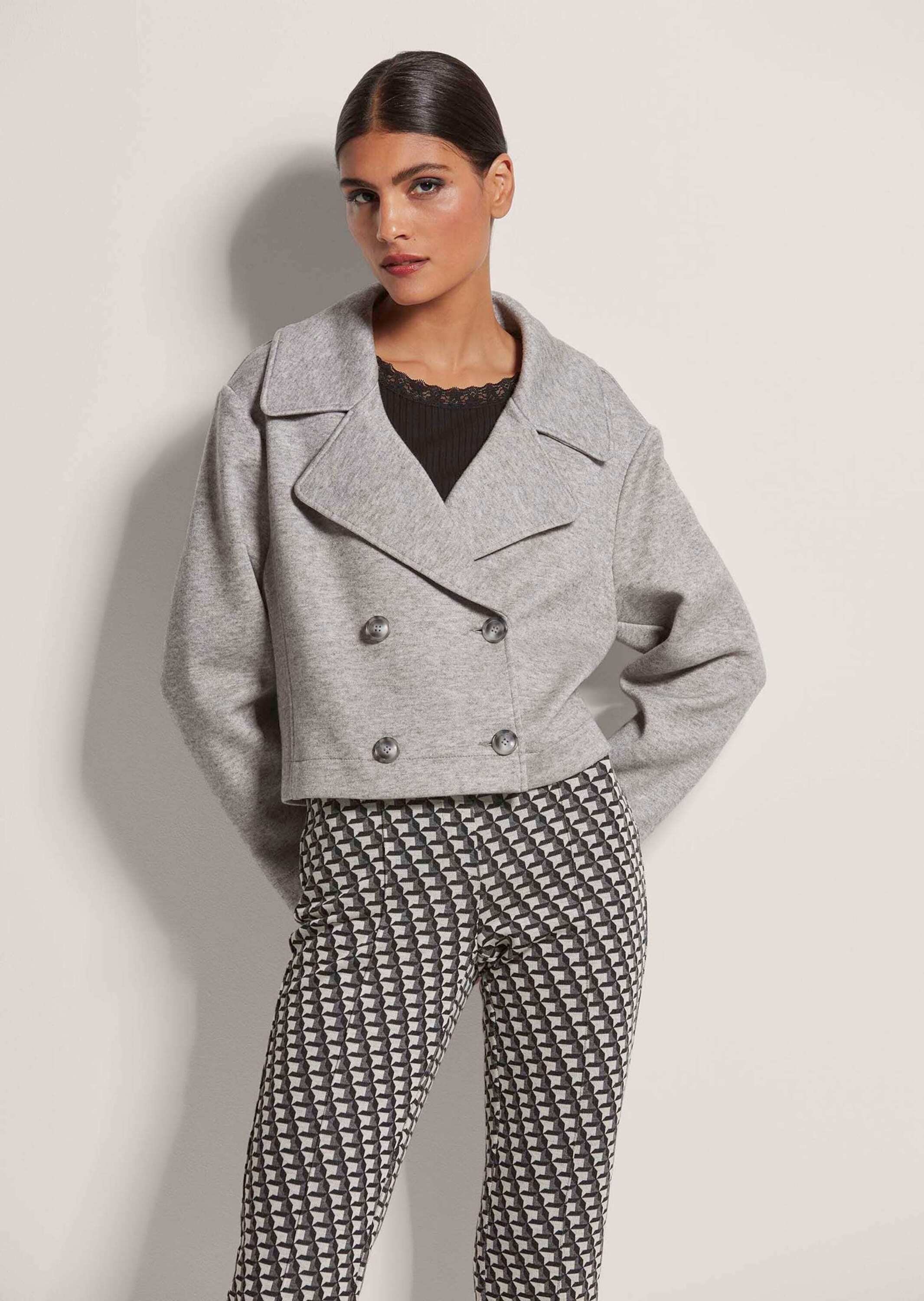 MADELEINE Jerseyblazer "Blazer Zweireihiger Kurzblazer" günstig online kaufen