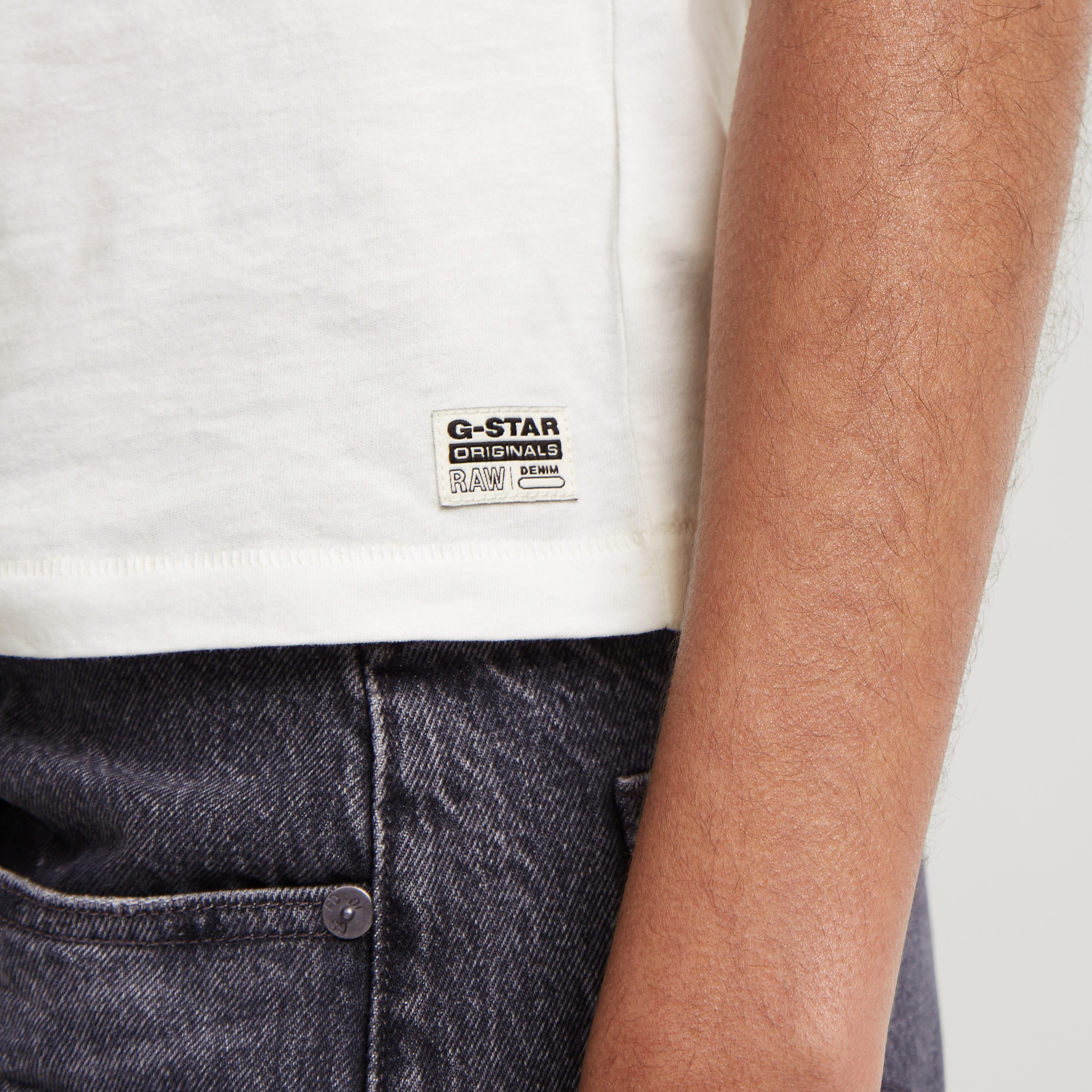 G-STAR T-Shirt »Faux Embro«