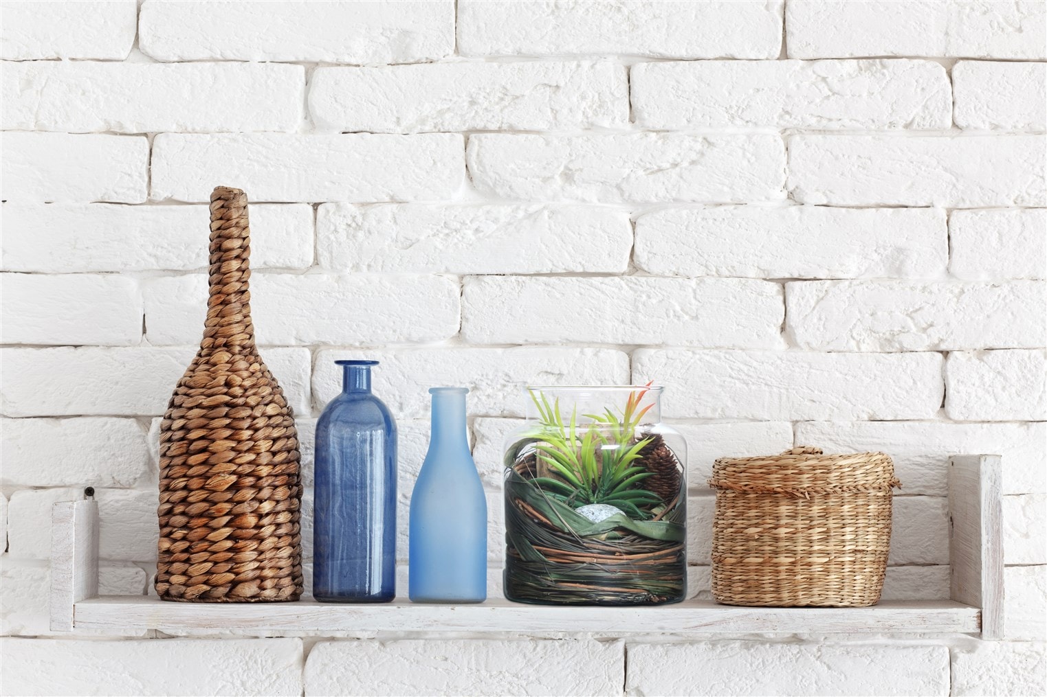 Kayoom Deko-Glas »Dekoglas Flora 810 Natural«, dekorativ, modern, vielseitig kombinierbar