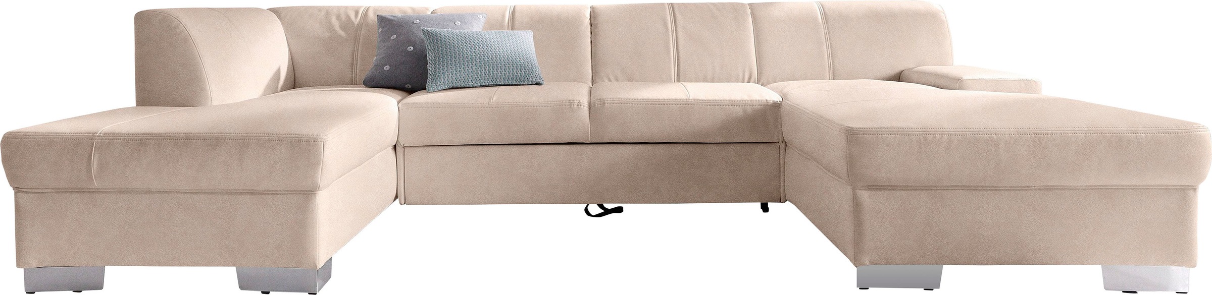 DOMO collection Wohnlandschaft "Star, zeitlose Formensprache, elegante Opti günstig online kaufen