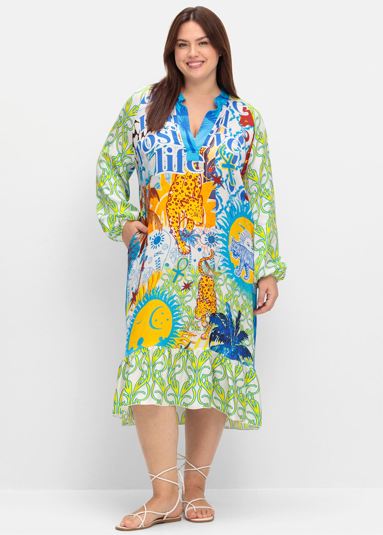 Druckkleid "Midikleid" günstig online kaufen