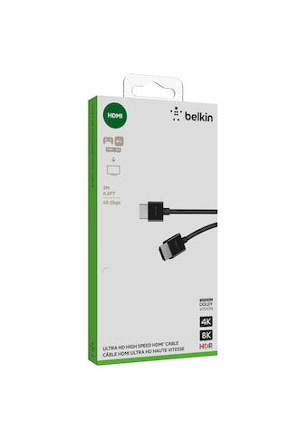 Belkin HDMI-Kabel »Ultra-Highspeed-HDMI-2.1-Kabel, 4K HDR, 2m« kaufen